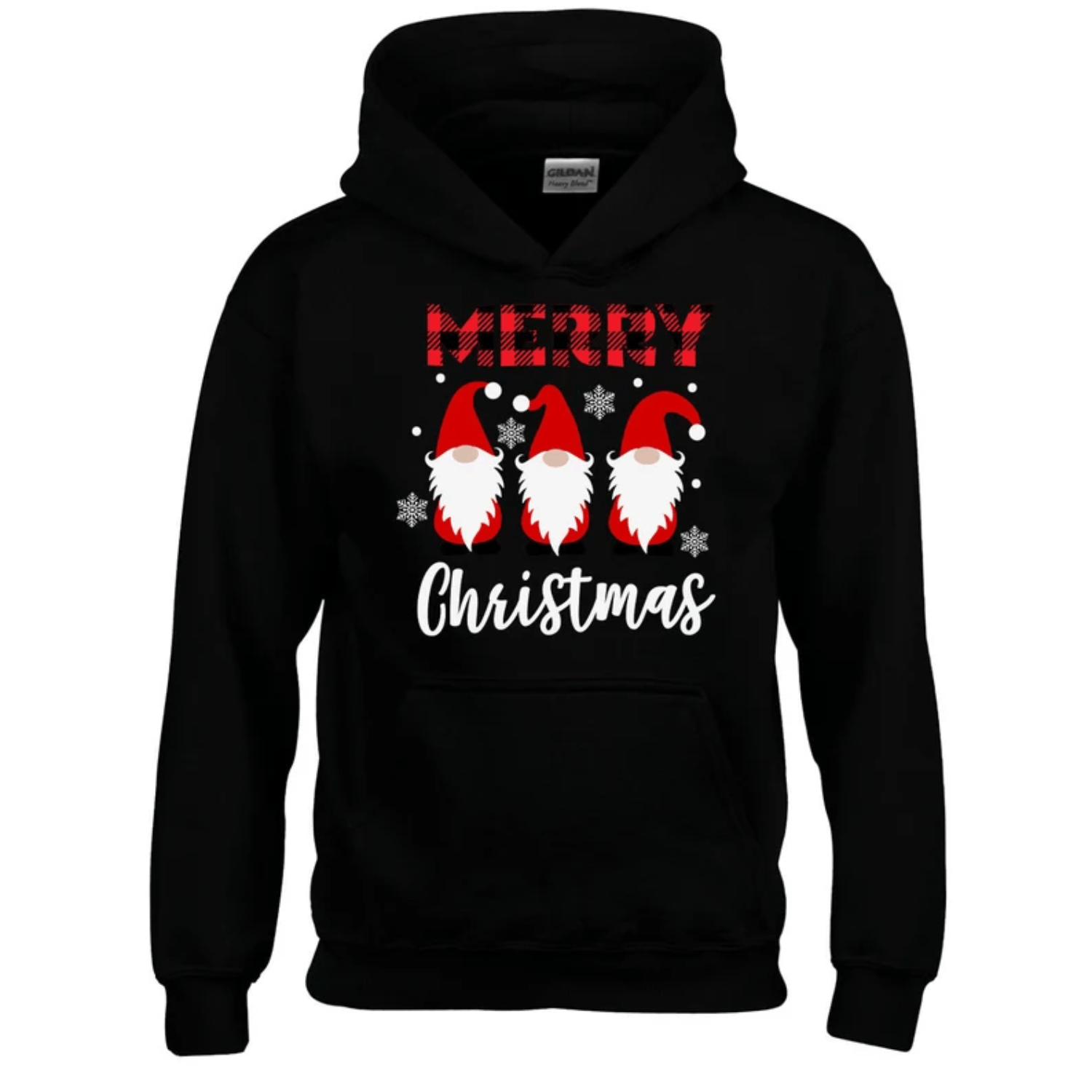 Japanese Brand × Vintage HOODIES GNOMES Merry Christmas Xmas Family Holiday Gift Size US L / EU 52-54 / 3 - 1 Thumbnail