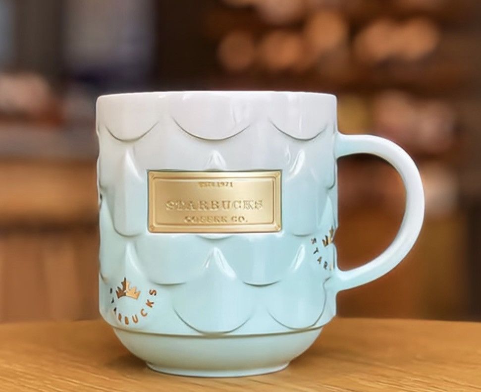Other Starbucks Anniversary Seablue Collection Scale Pattern Mug Size ONE SIZE - 1 Thumbnail