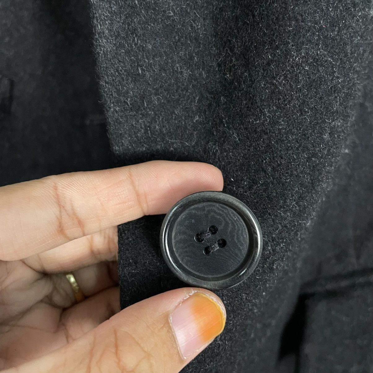 Paul Smith Paul Smith Wool Black Coat Size XS / US 0-2 / IT 36-38 - 15 Thumbnail