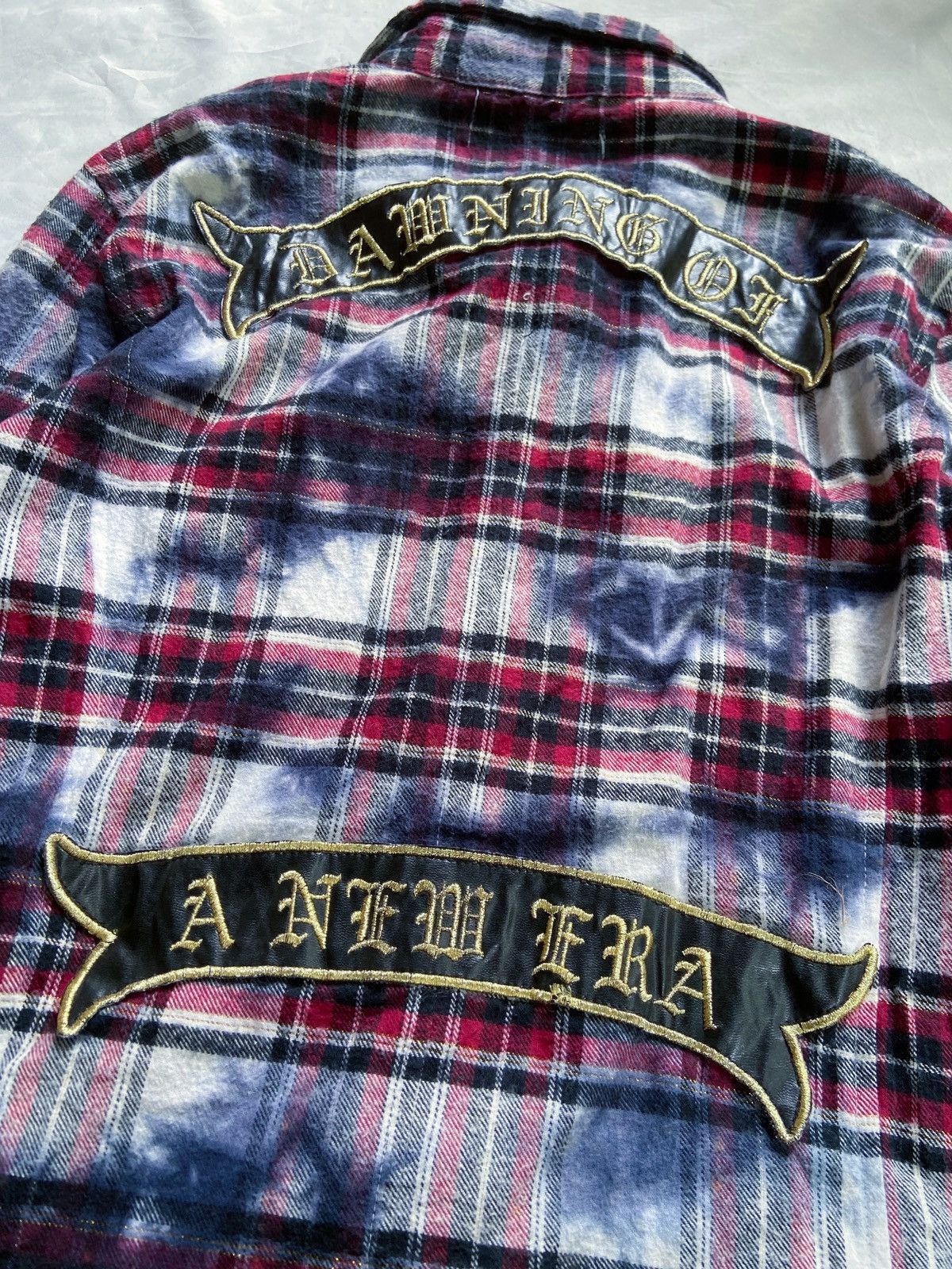 Japanese Brand PLACE PLAN TIE DYE BUTTON DOWN SHIRT COAT STYLE Size US L / EU 52-54 / 3 - 11 Thumbnail