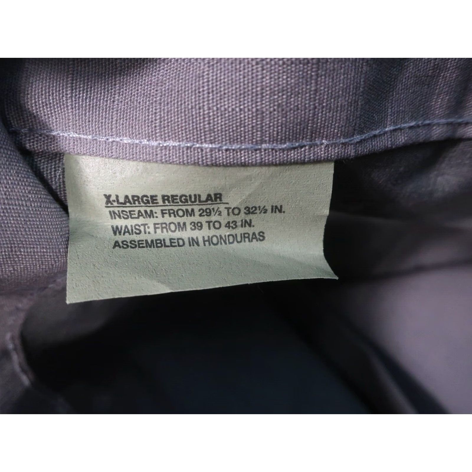 Vintage VINTAGE: No (omit) Tru Spec Cargo Pants Mens XL Gray Tactical RipStop Adjustable Waist & Inseam Size US 36 / EU 52 - 4 Thumbnail