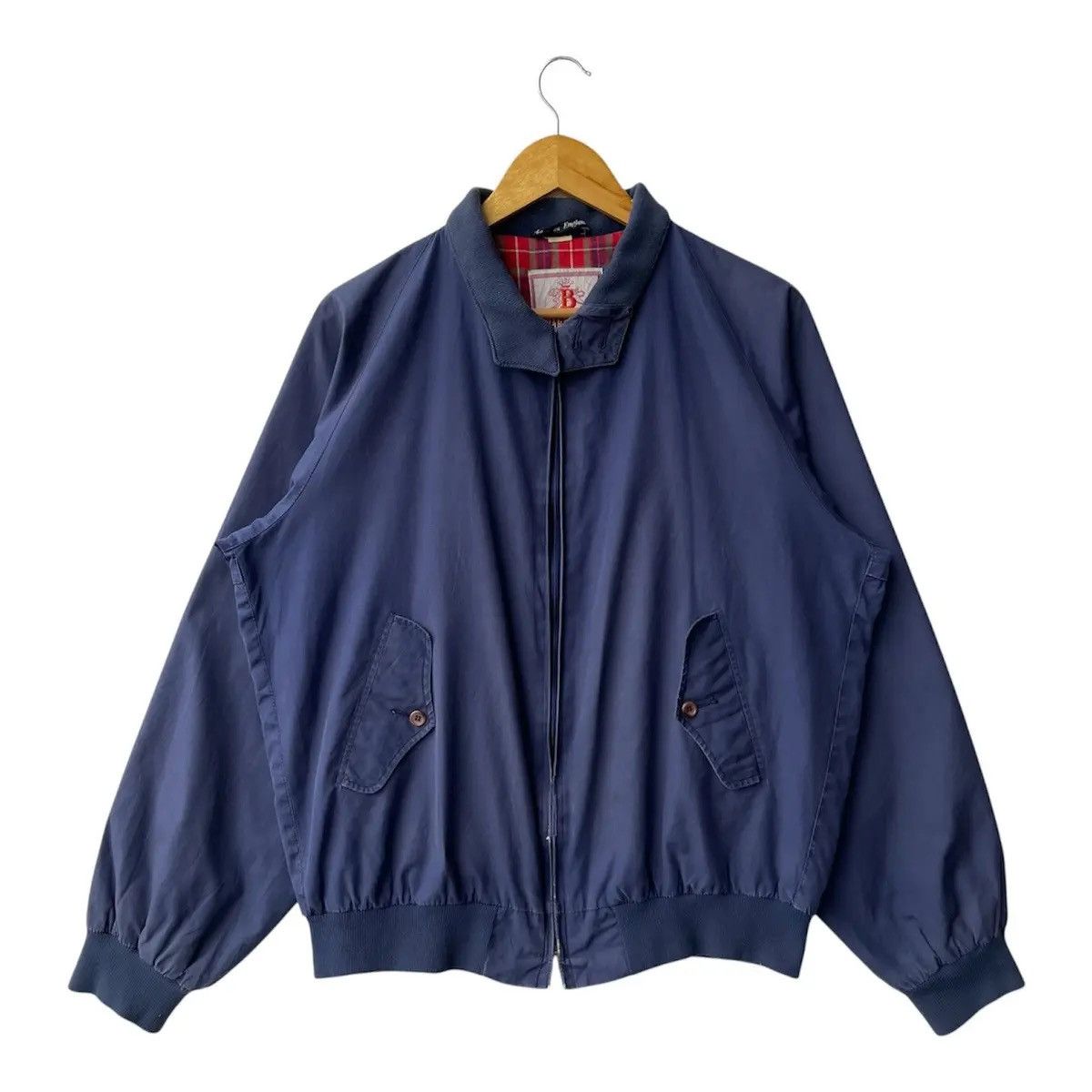 Baracuta Vintage Baracuta G9 Classic Jacket Navy Blue - Fraser Tartan Size US M / EU 48-50 / 2 - 1 Thumbnail