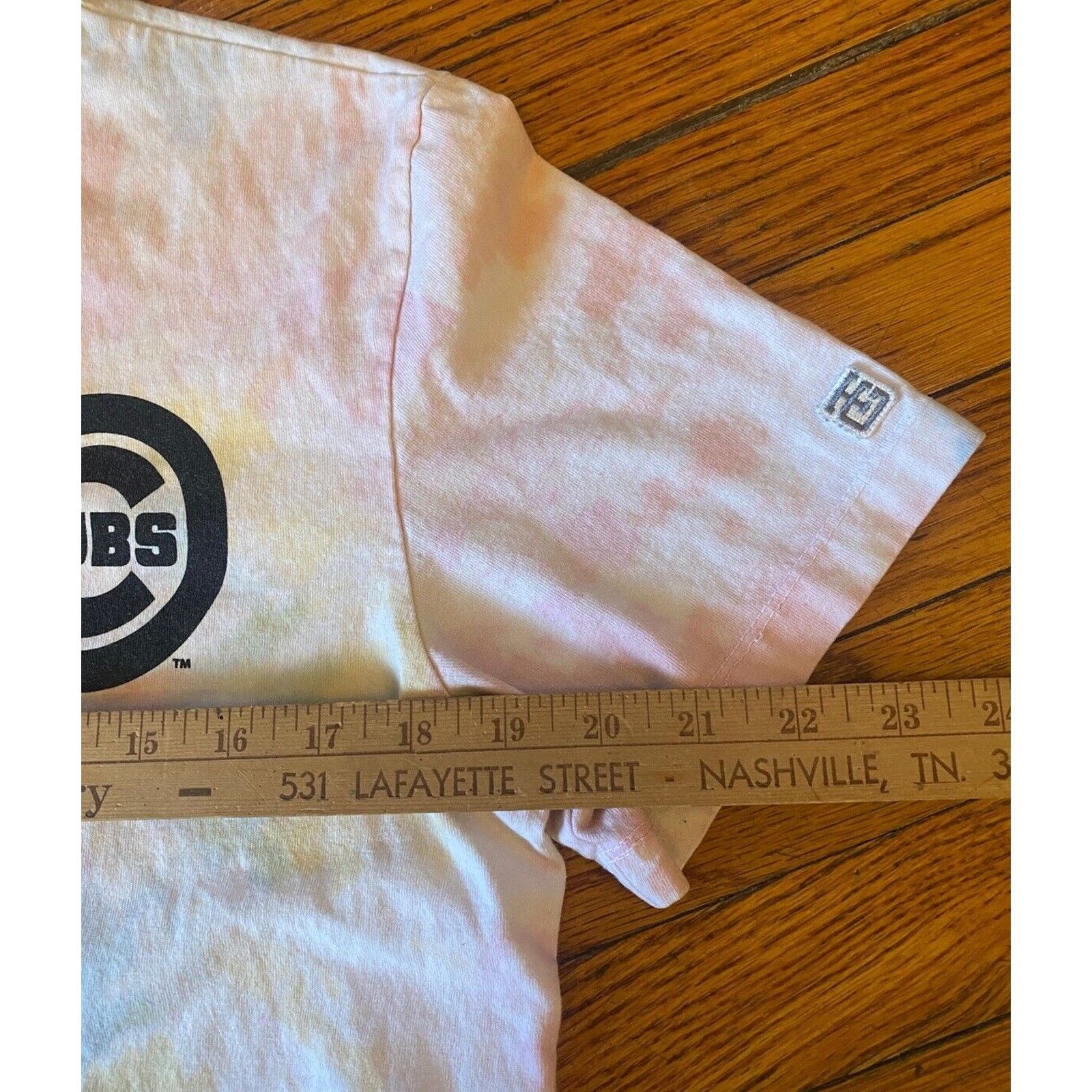 New Era Chicago Cubs Majestic MLB Women's Small Tie Dye Shirt Jersey Size S / US 4 / IT 40 - 5 Thumbnail