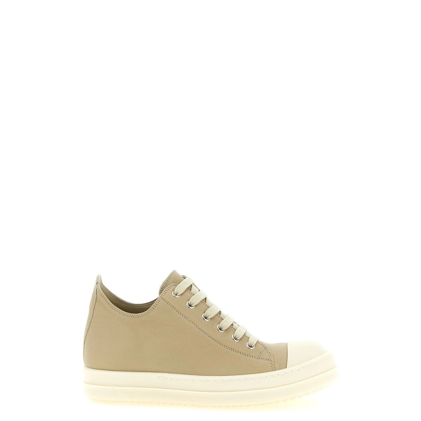 RICK OWENS Temple Beige Low Sneakers New & Authentic (Women'