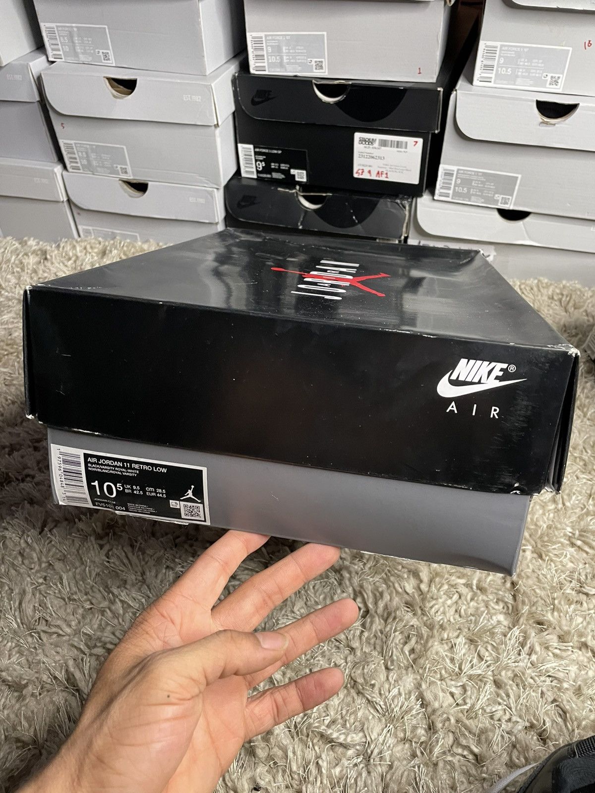 Jordan Brand Jordan 11 Low Space Jam Size US 10.5 / EU 43-44 - 10 Thumbnail