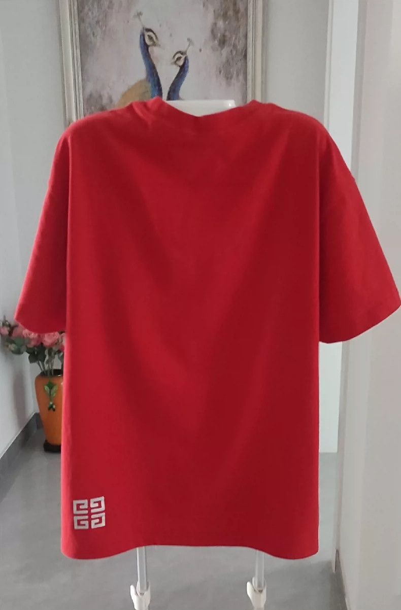 Givenchy Givenchy Letter Visual Trap Short Sleeve T-Shirt Size US L / EU 52-54 / 3 - 3 Thumbnail