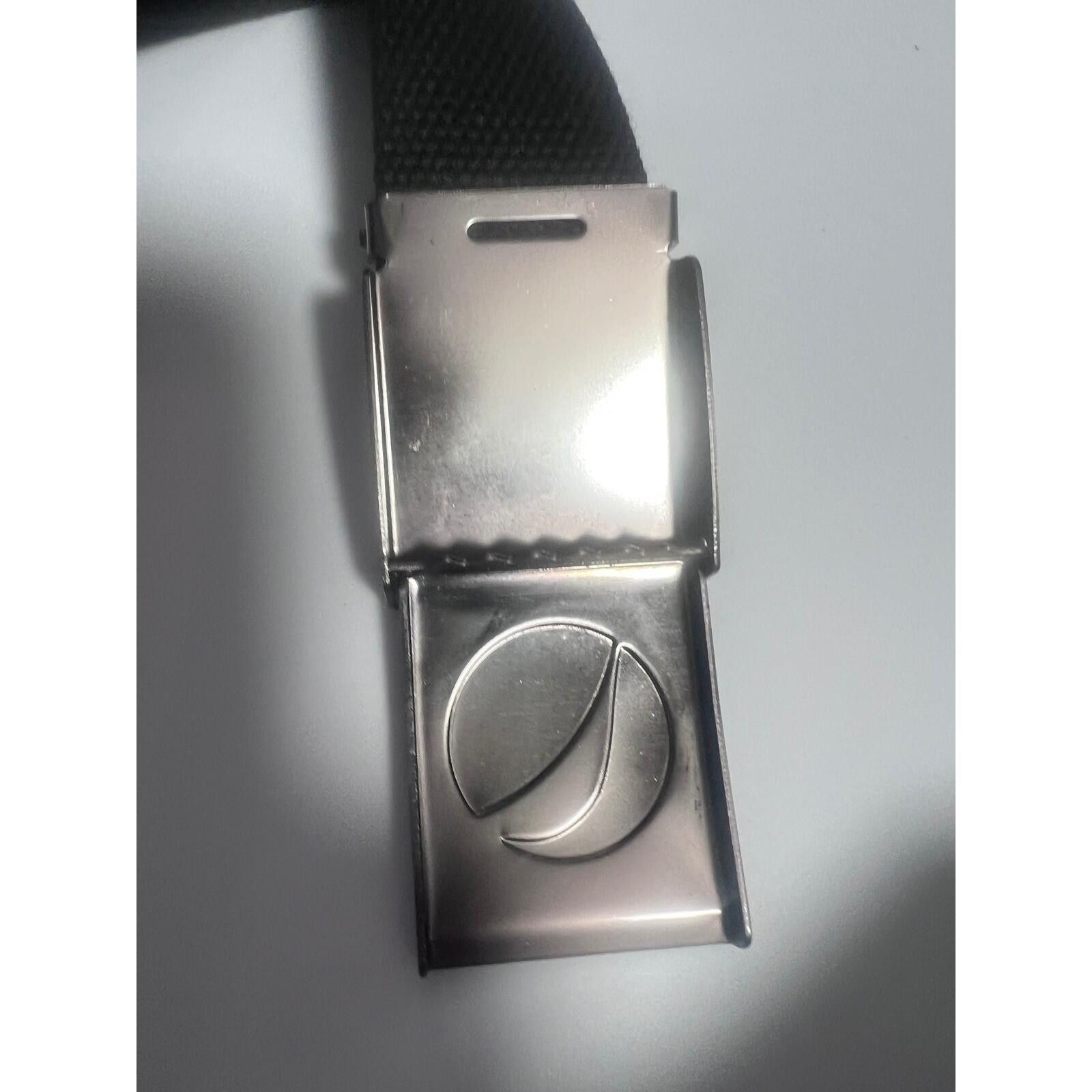 Pepsi Pepsi Logo Black Web Belt Adjustable Flip Top Buckle OSFM Size ONE SIZE - 2 Thumbnail
