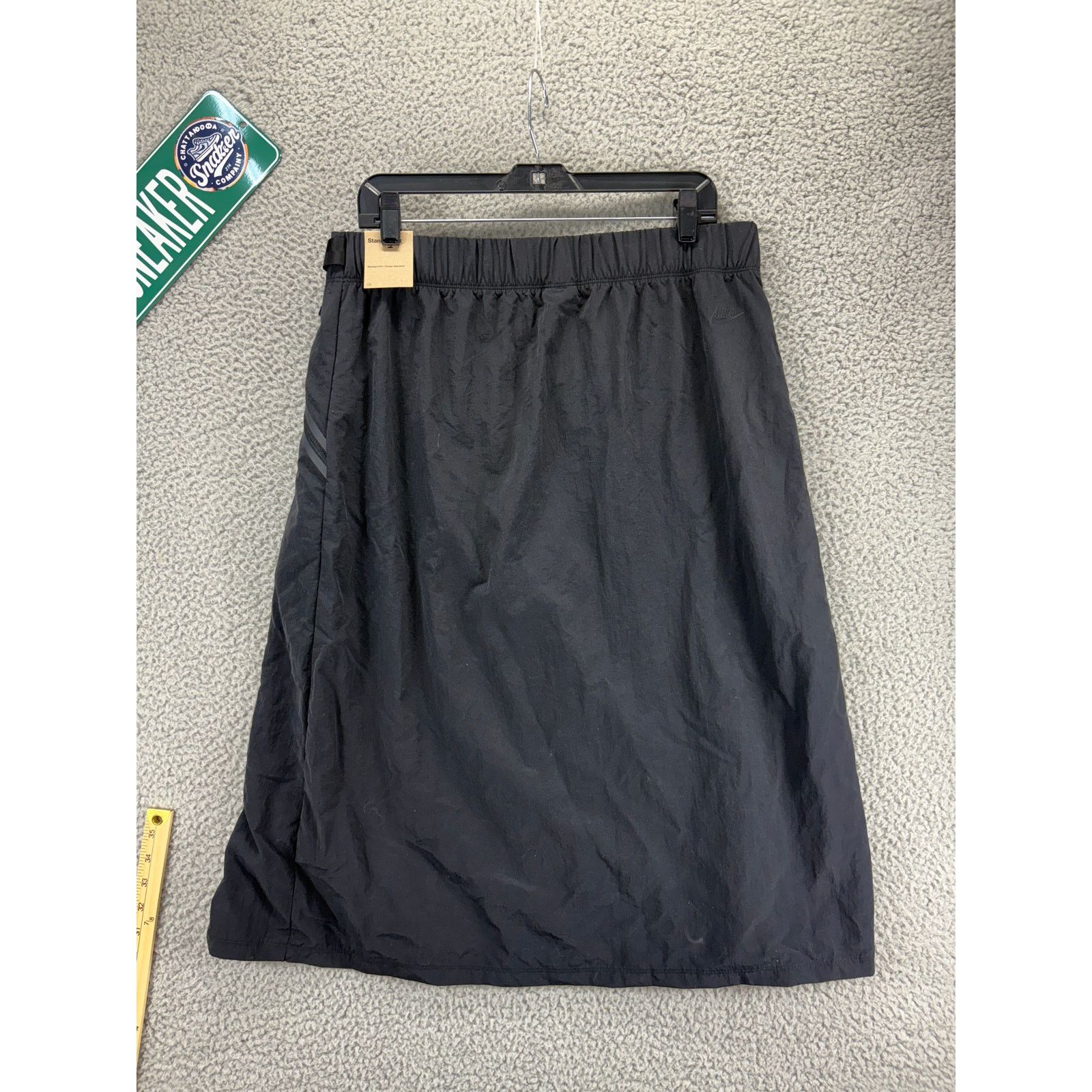 Nike Nike x Damen Wickel Rock Tech Pack Wrap Midi Skirt Womens L Size 30" / US 8 / IT 44 - 6 Thumbnail