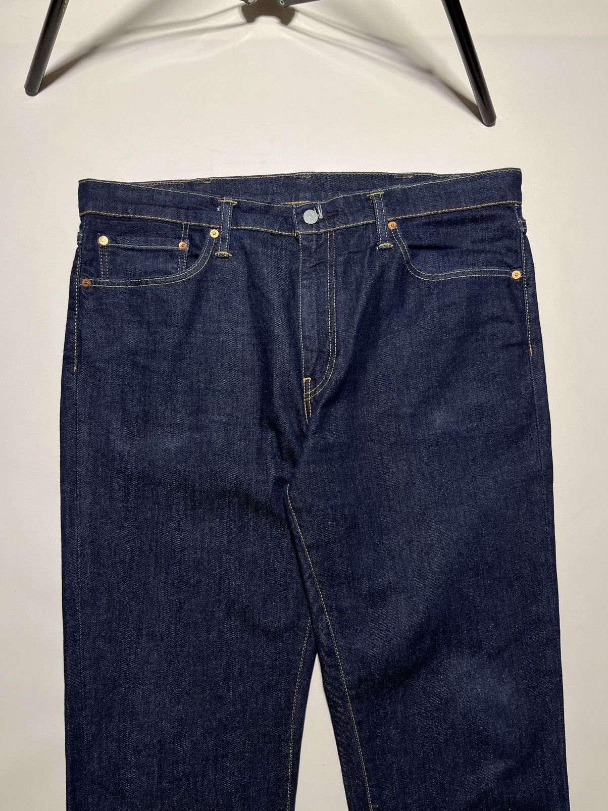 Levi's Levis 511 Straight Fit Jeans Stretch Jeans Color Rinsed Blue Size US 38 / EU 54 - 5 Thumbnail