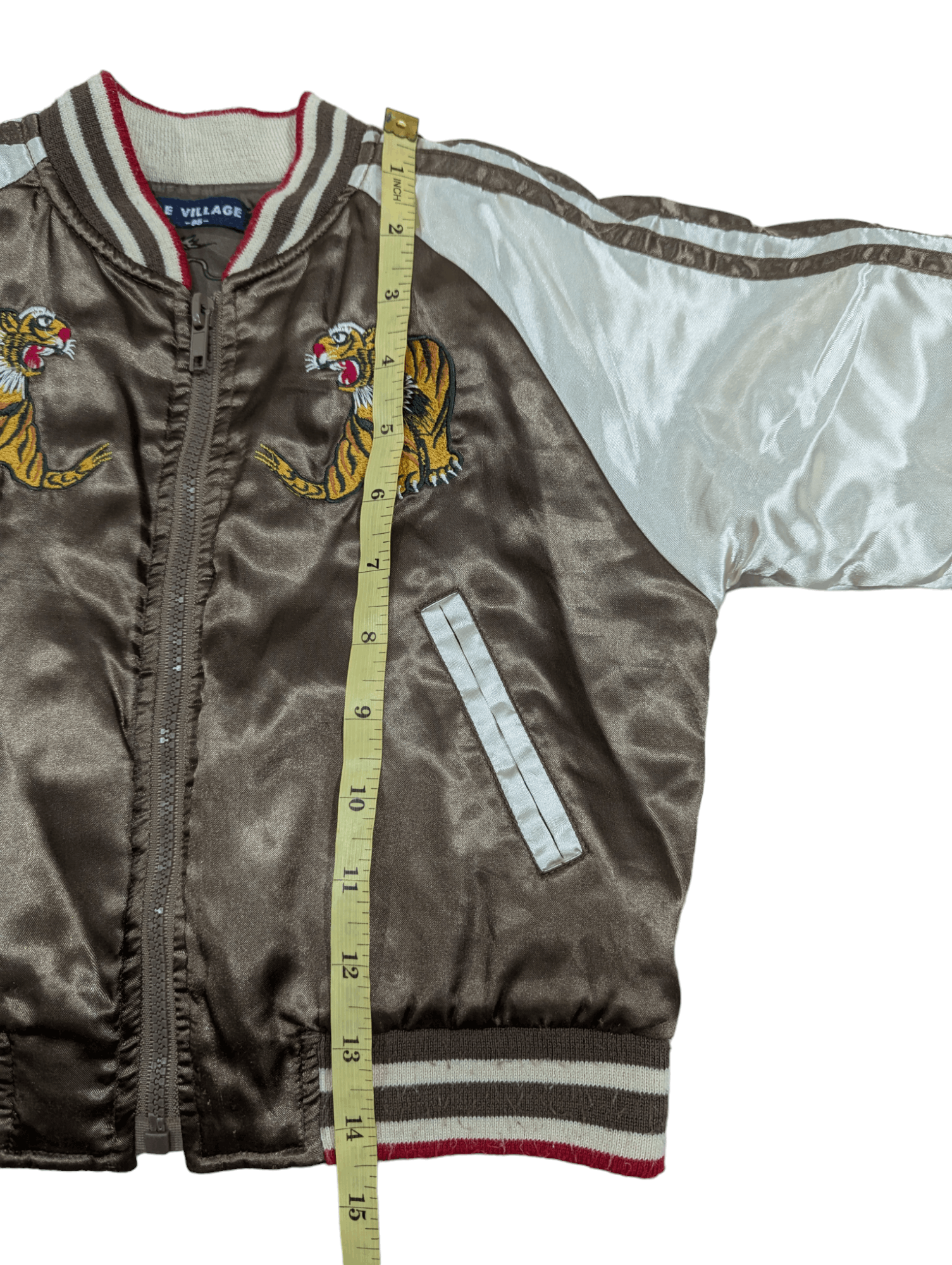 Japanese Brand SUKAJAN JACKET EMBROIDERY TIGER Size US XXS / EU 40 - 8 Thumbnail