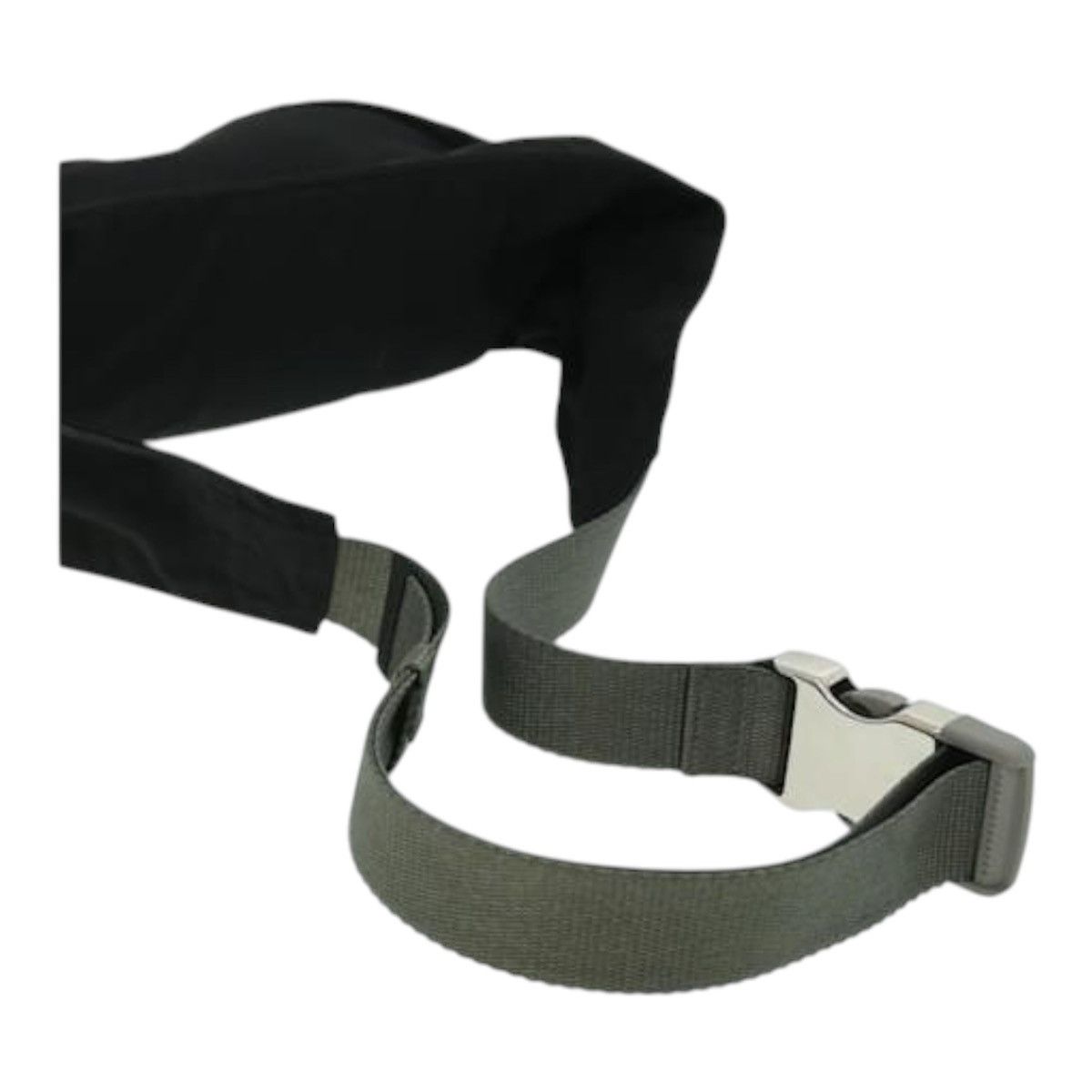 Prada PRADA Sports Waist Bag Nylon Black Red Size ONE SIZE - 8 Thumbnail