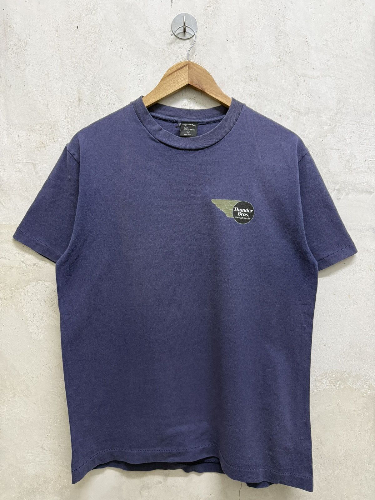 Vintage Vintage 90s Thunder Bros Thread Works Tee Size US M / EU 48-50 / 2 - 4 Thumbnail