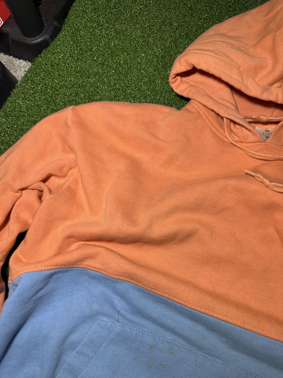 Zine Zine blue and orange hoodie Size US M / EU 48-50 / 2 - 6 Thumbnail