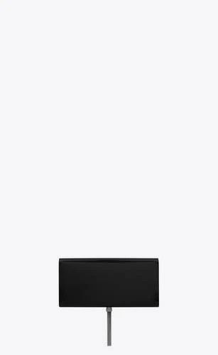 Saint Laurent Paris o1b1hav110125 Size: OS / Kate Clutch Brushed Leather Black Size ONE SIZE - 5 Thumbnail