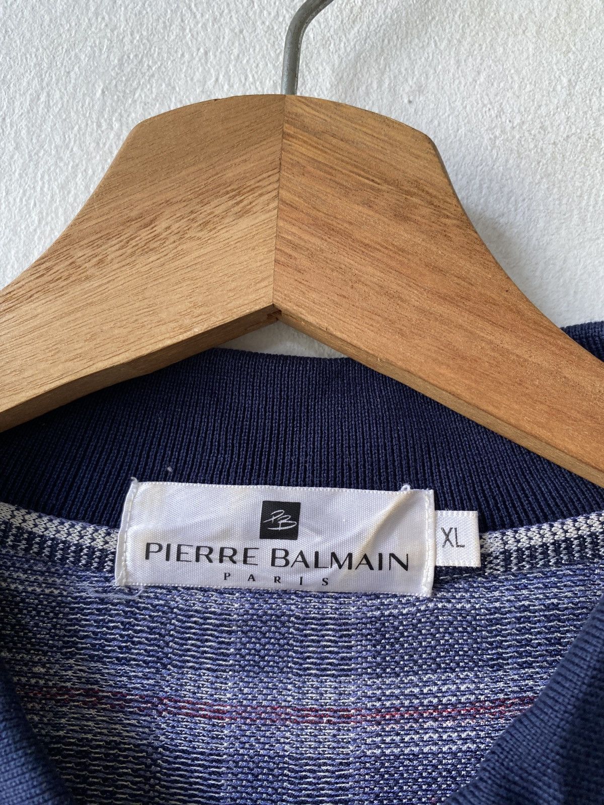 Pierre Balmain × Vintage 1990s - Pierre Balmain Paris Button Up Shirt Size US L / EU 52-54 / 3 - 14 Thumbnail