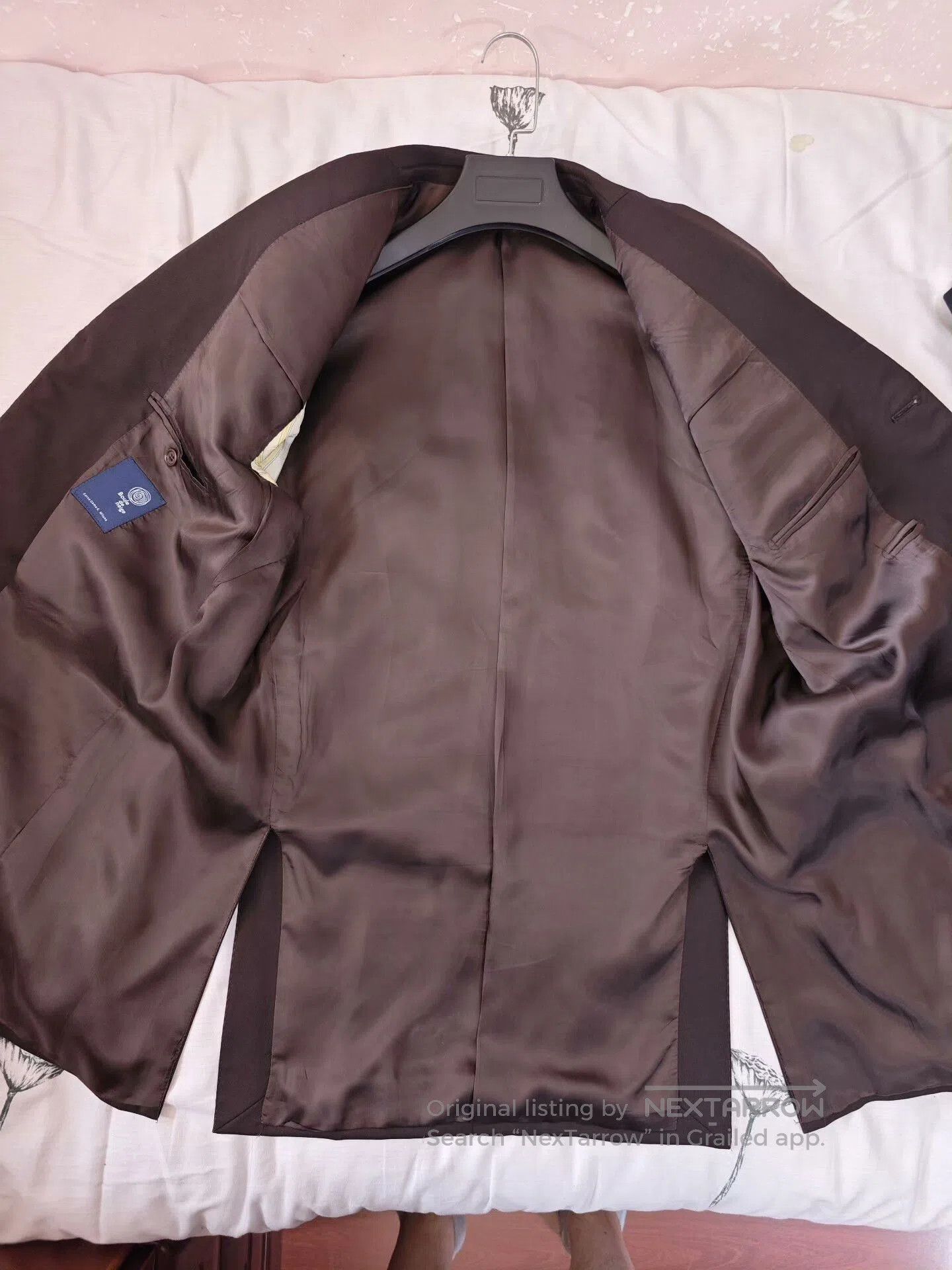 Japanese Brand Italian Wool Blend Blazer from Milan. Size US L / EU 52-54 / 3 - 6 Thumbnail
