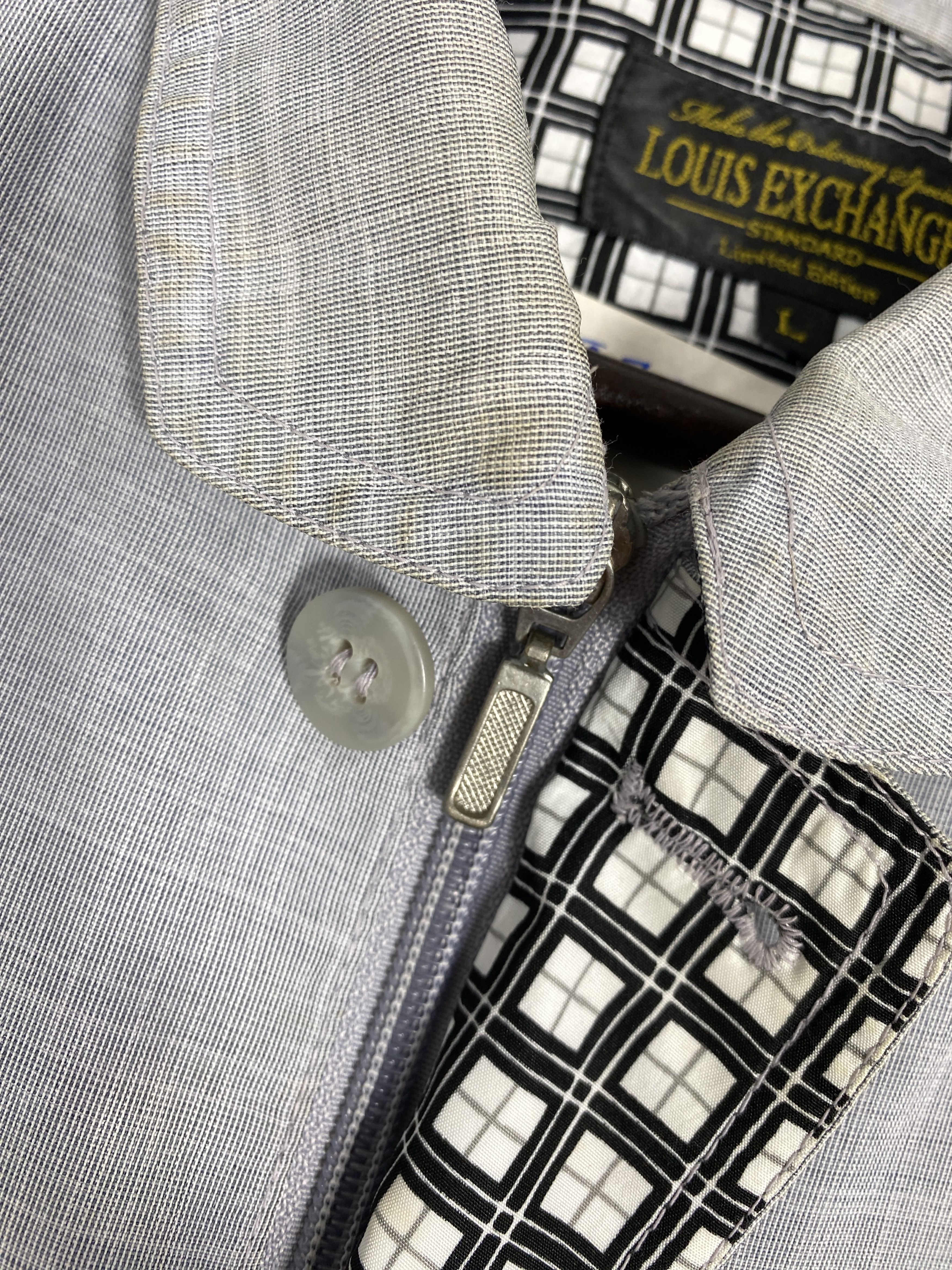 Japanese Brand Vintage Louis Exchanges Zip Up Multi Pocket Light Jacket Size US L / EU 52-54 / 3 - 6 Thumbnail
