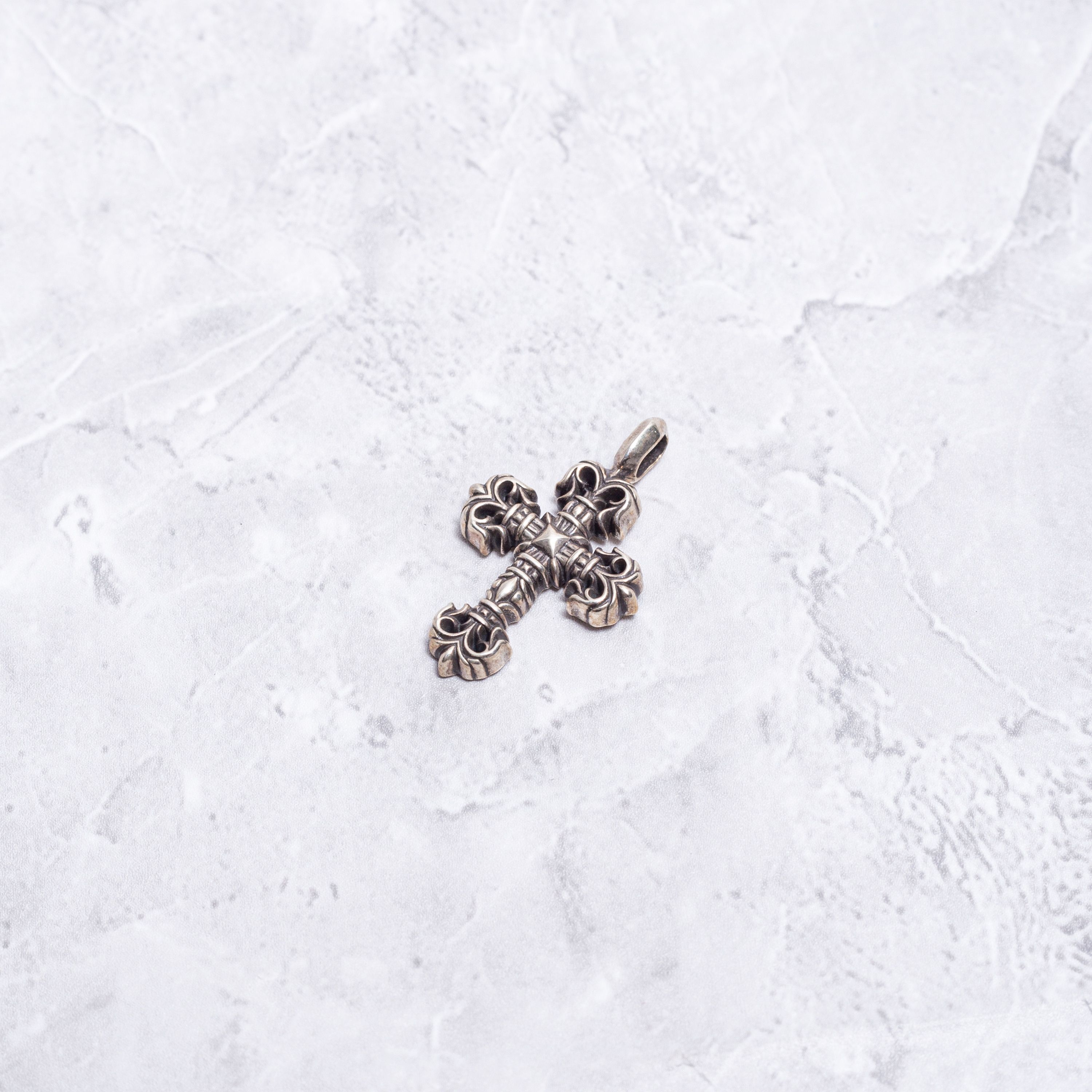 Chrome Hearts CHROME HEATR Fuligree Cross Tiny Charm SILVER Size ONE SIZE - 4 Thumbnail