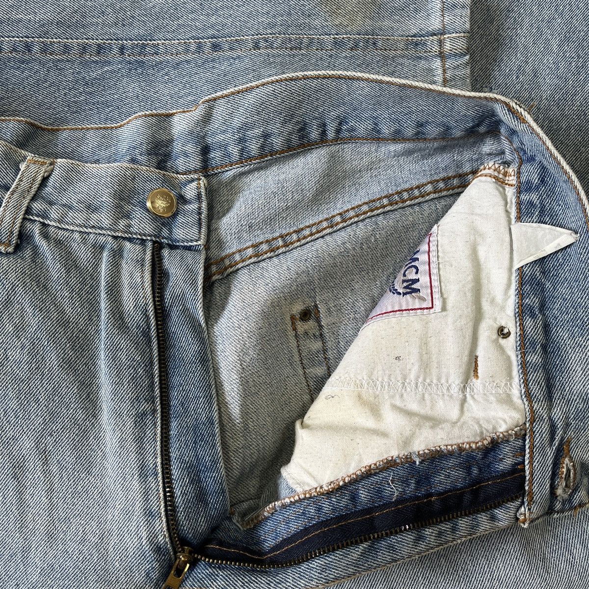 MCM × Vintage Vintage MCM Italian Denim Jeans Size US 30 / EU 46 - 17 Thumbnail