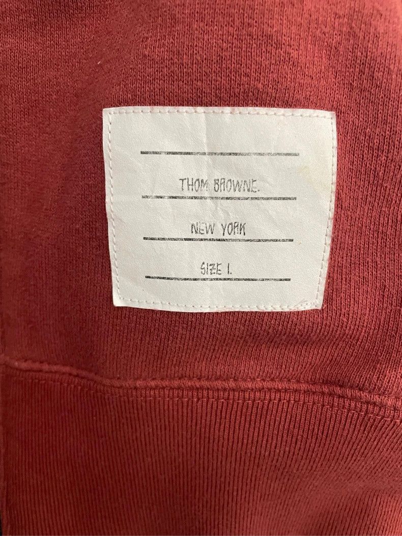 Thom Browne Thom Browne Wine red zip coat Size US S / EU 44-46 / 1 - 6 Thumbnail
