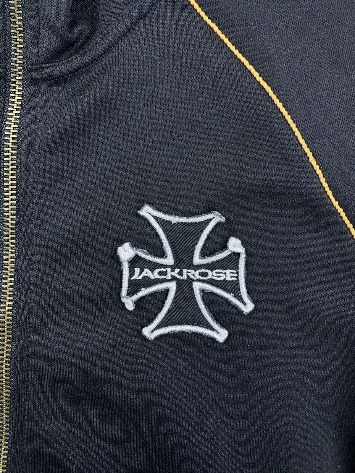 JACKROSE × Japanese Brand × Vintage Vintage JACKROSE Back Hit Printed Zipper Jacket Size US S / EU 44-46 / 1 - 7 Thumbnail