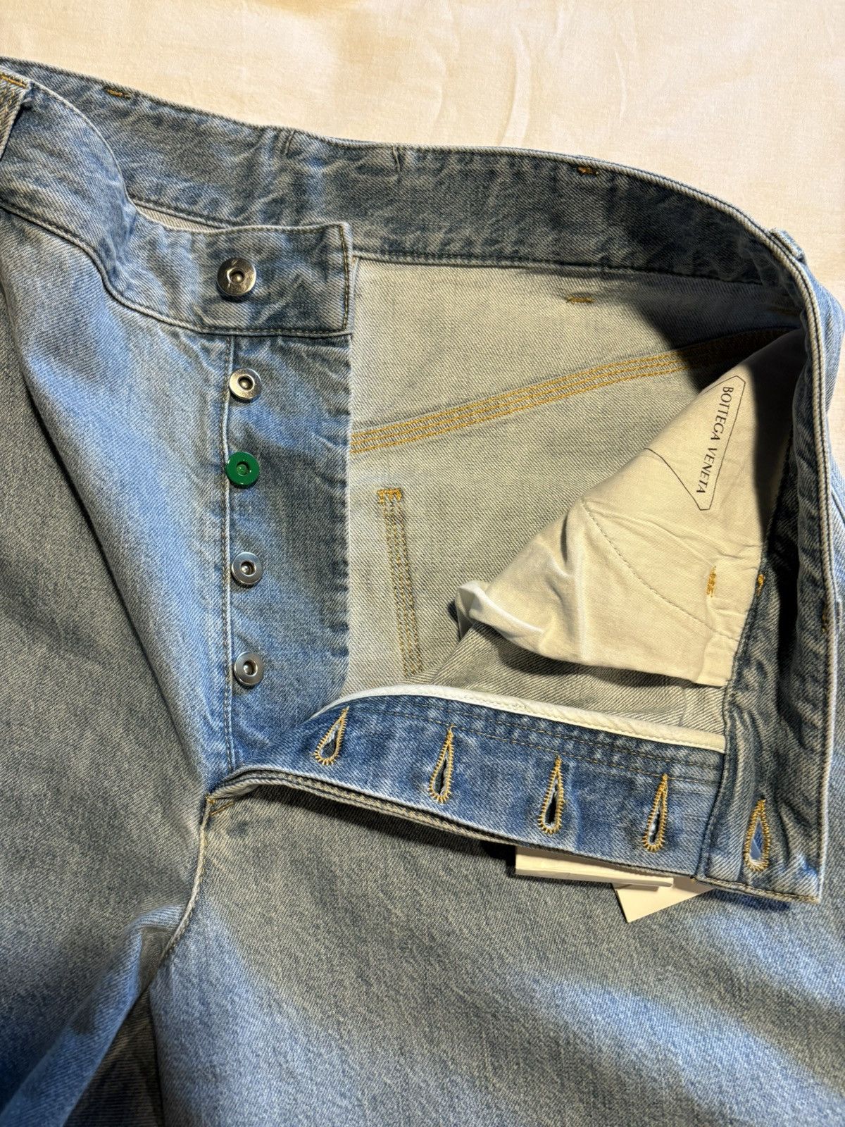 Bottega Veneta Bottega Veneta baggy wide leg denim pants. Size US 30 / EU 46 - 7 Thumbnail