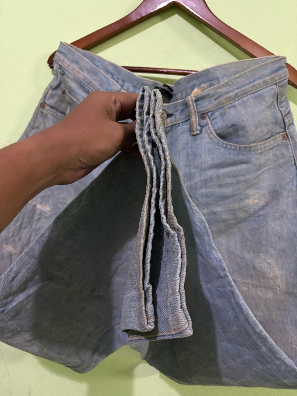 Other Dope Drakkar Distressed Denim pant Size US 33 - 11 Thumbnail