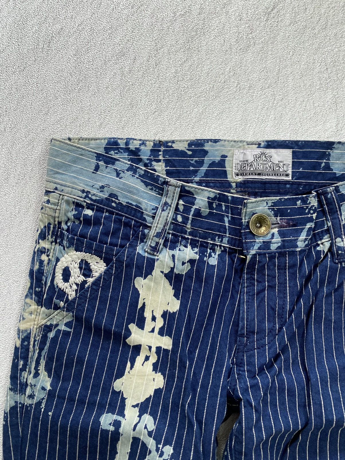 Beauty Beast × If Six Was Nine × Japanese Brand Y2K Rodeo Crowns Flared Pants Size US 31 - 5 Thumbnail