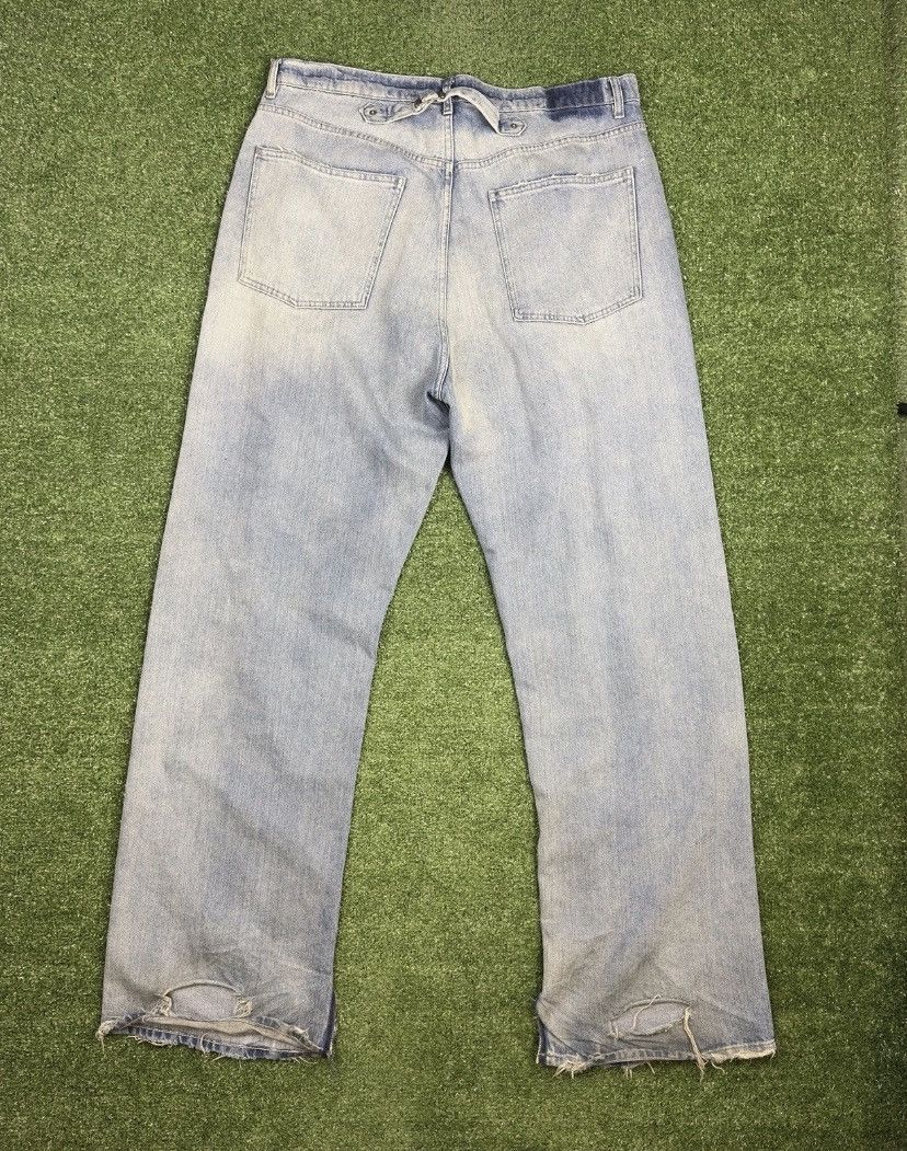 Maison Margiela Maison Margiela Denim Jeans Baggy Wide 36x35 Size US 36 / EU 52 - 2 Thumbnail