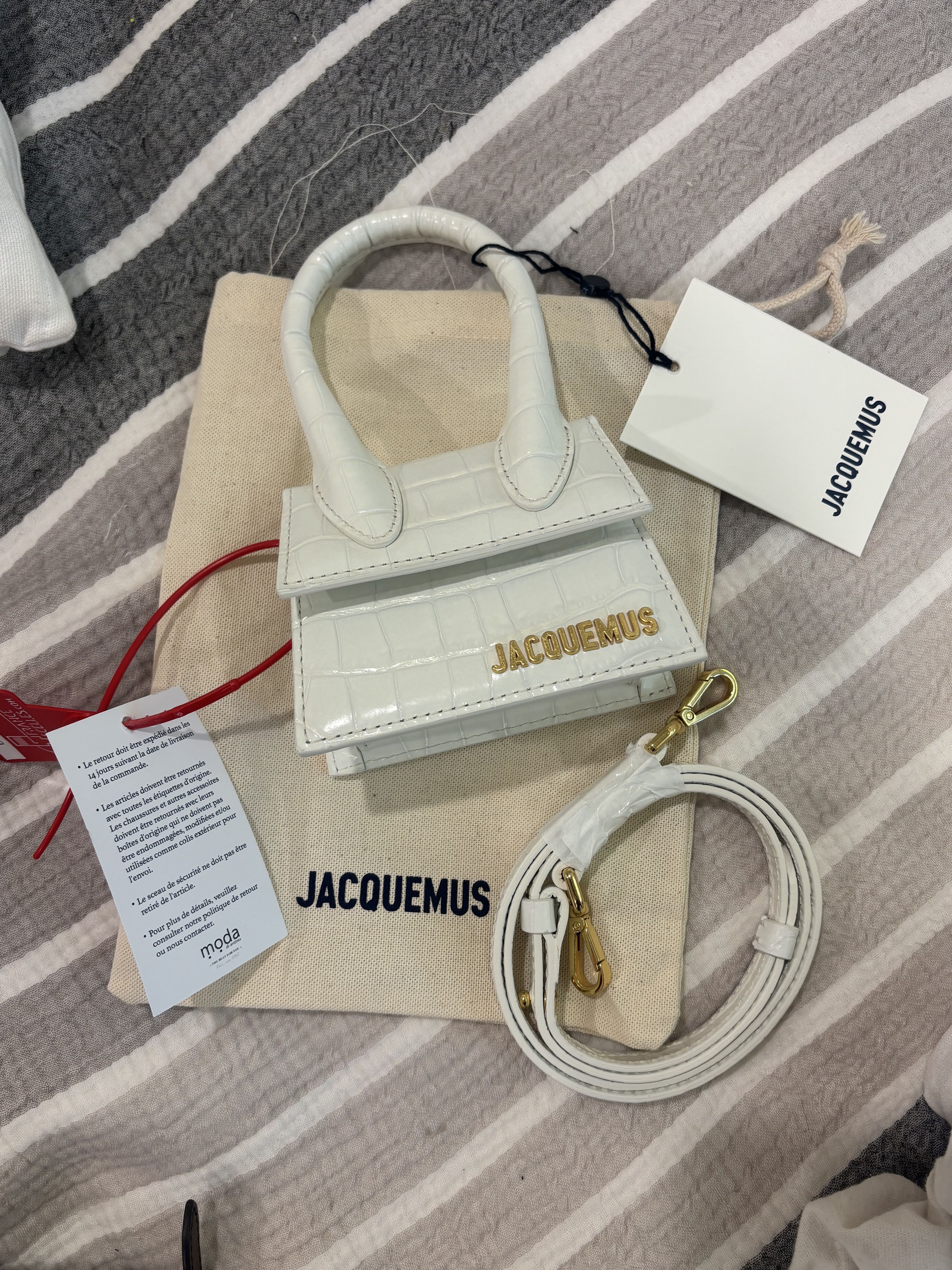 Jacquemus Jacquemus Le Chiquito White Size ONE SIZE - 1 Thumbnail