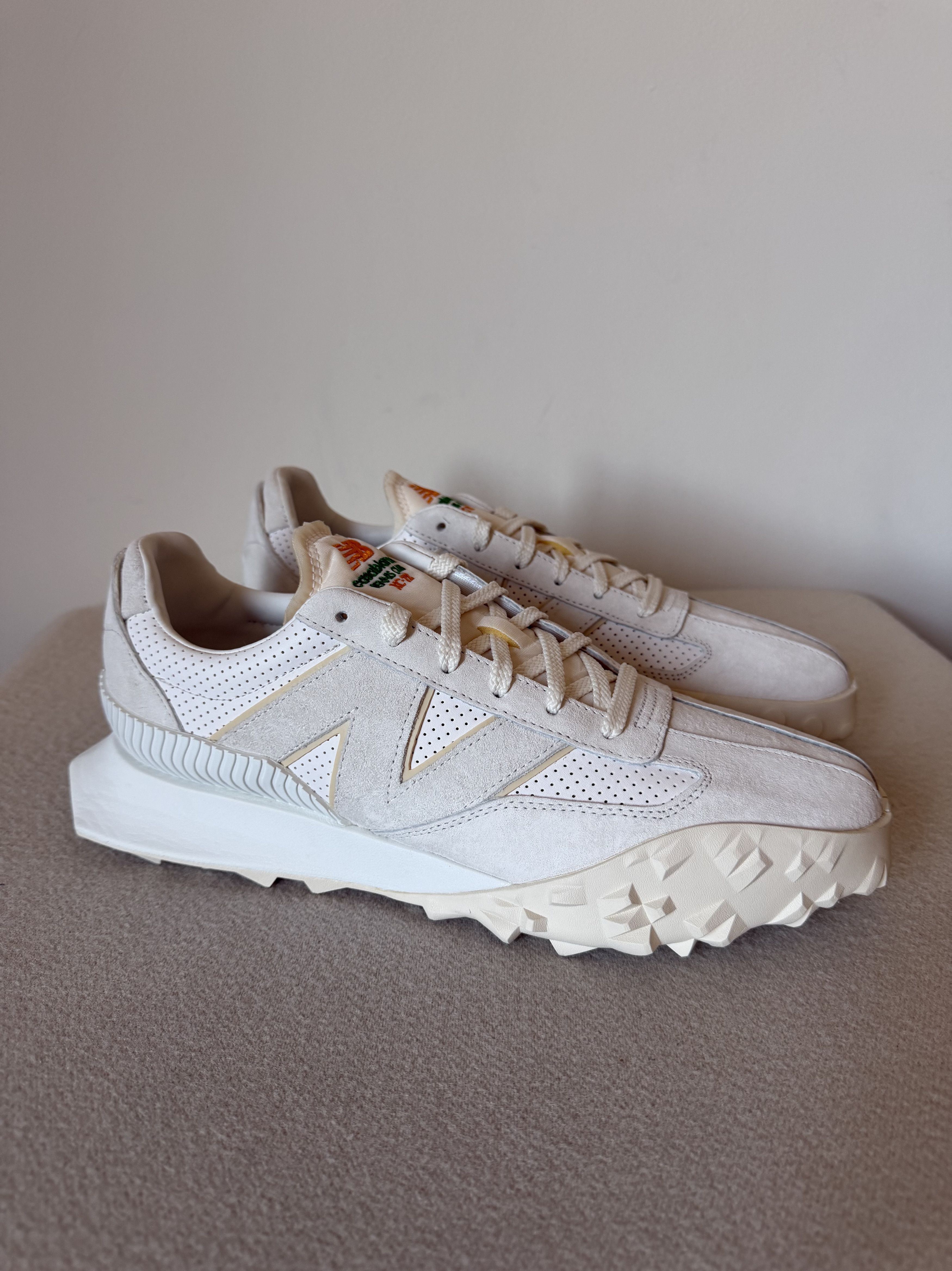 Casablanca New Balance XC-72 in Marshmallow White