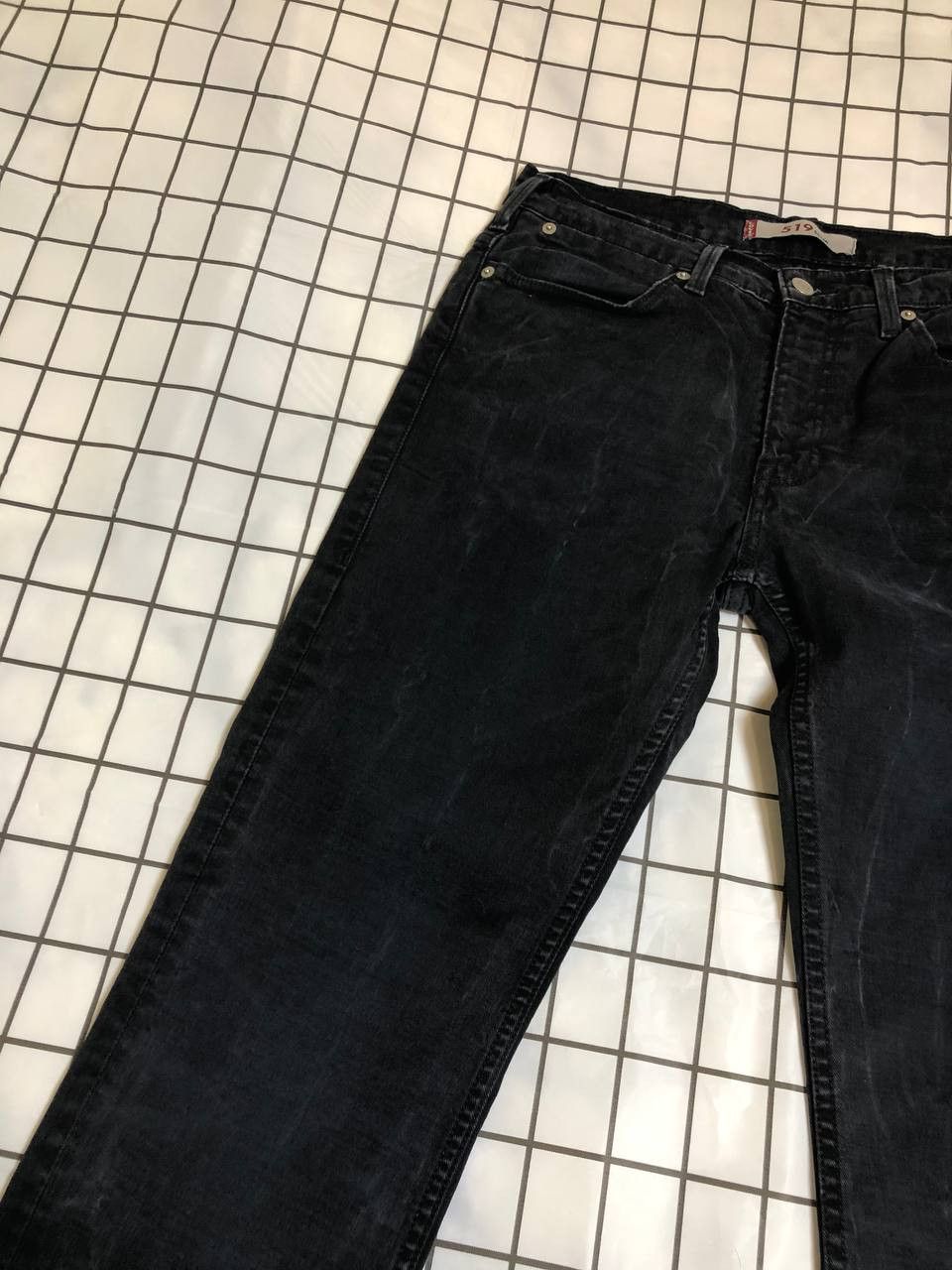 Levi's Vtg 519 Dark Wash Black Levi Strauss Jeans Size US 32 / EU 48 - 5 Thumbnail