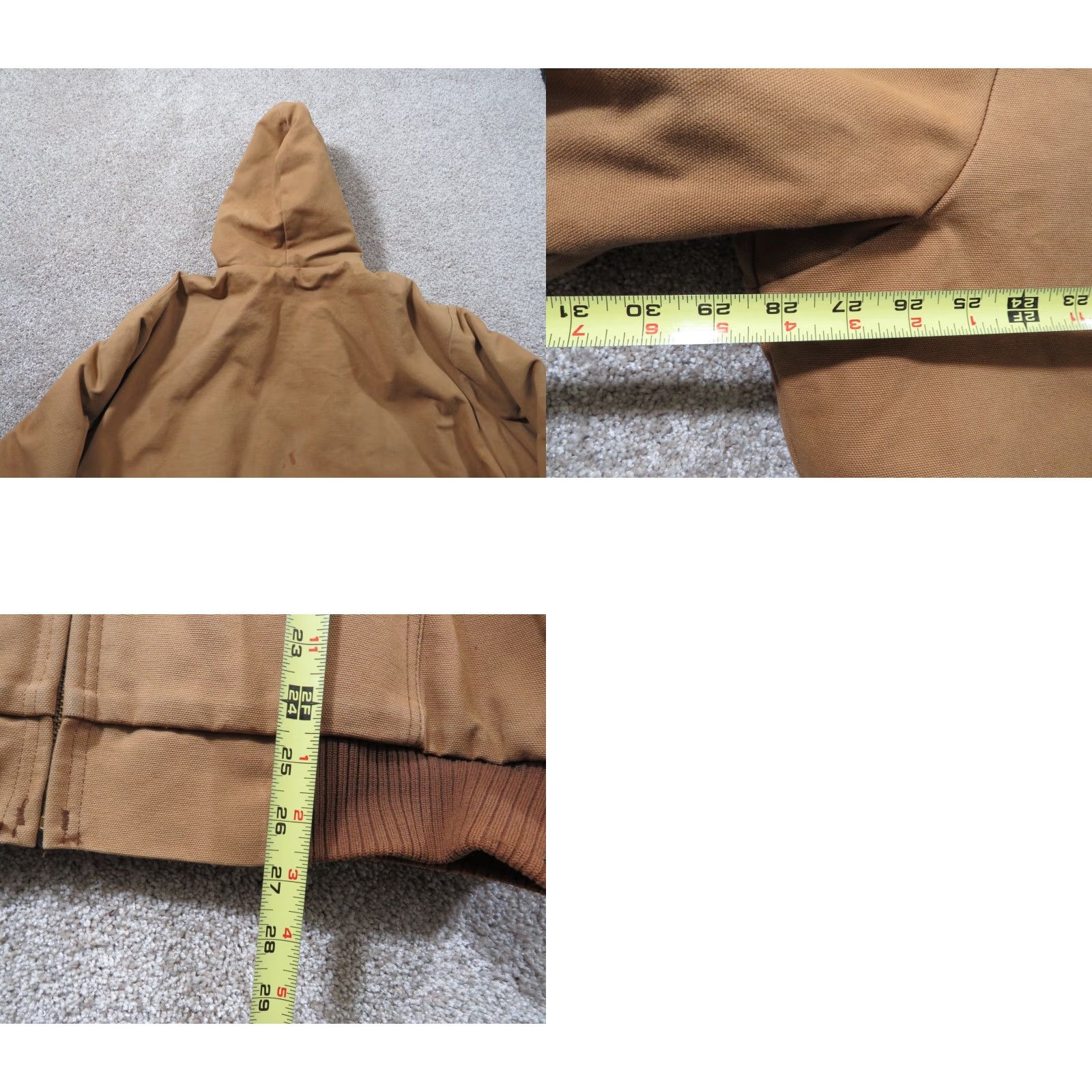 Walls VTG Walls Polar King Jacket 2XL Brown Hooded Insulated Canvas Bomber Workwear Men Regular Zip Size US XXL / EU 58 / 5 - 8 Thumbnail
