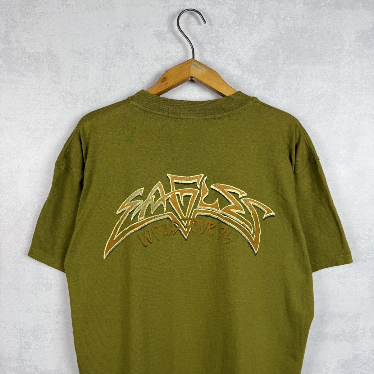 Band Tees × Vintage Vintage 1996 Eagles Hell Freezes World Tour T-Shirt Size XL Size US XL / EU 56 / 4 - 4 Thumbnail