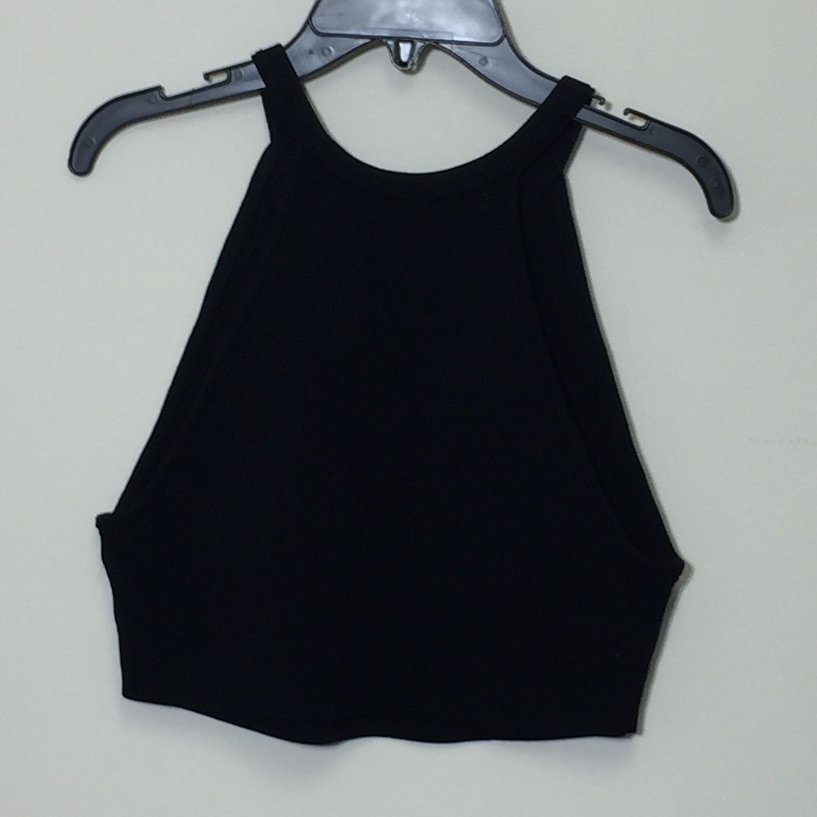 Aritzia Aritzia Babaton Black Sculpt High Neck Tank Crop Medium Size M / US 6-8 / IT 42-44 - 2 Thumbnail