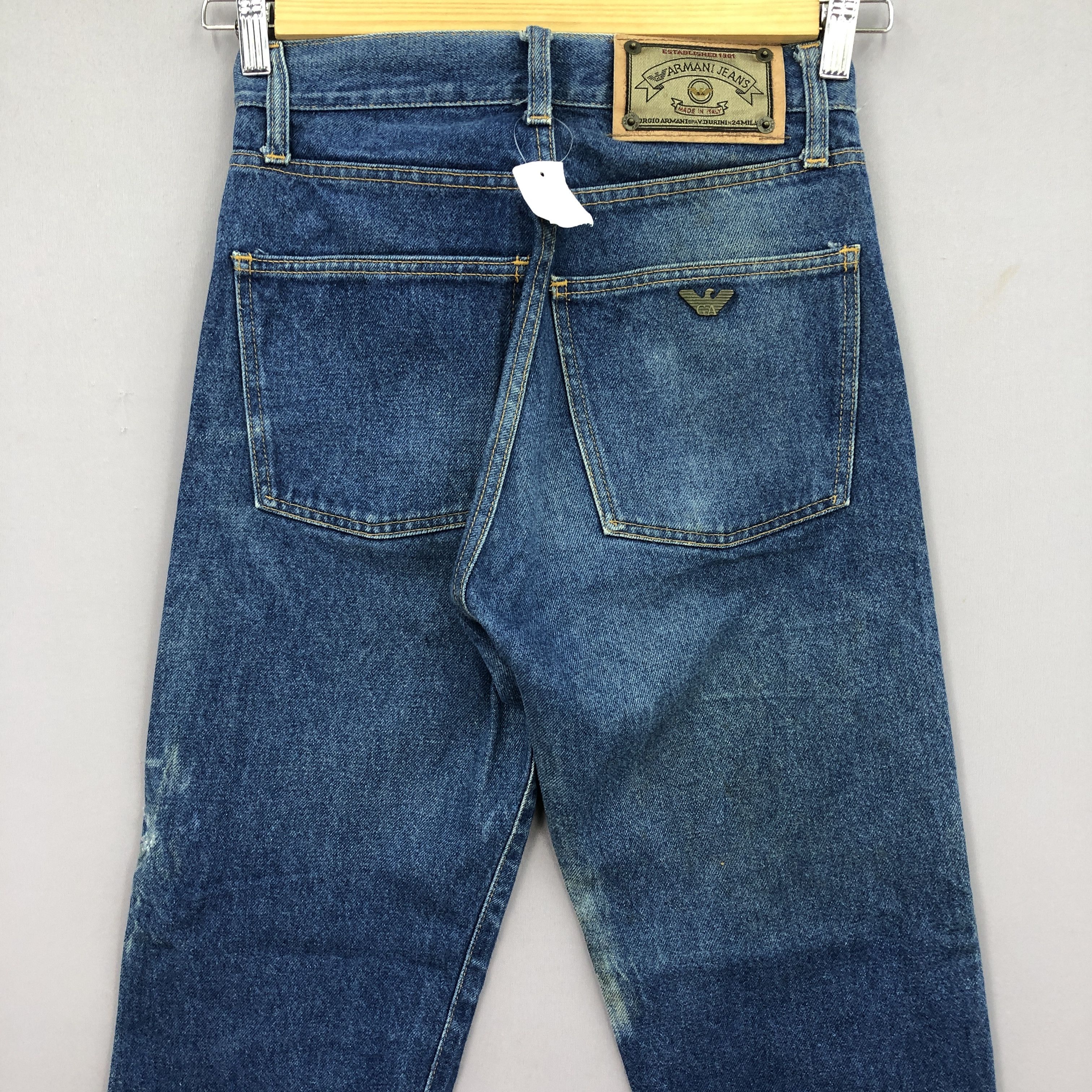 Giorgio Armani Dirty Armani Jeans Vintage Giorgio Armani Denim Pants Size 24" / US 00 / IT 34 - 4 Thumbnail