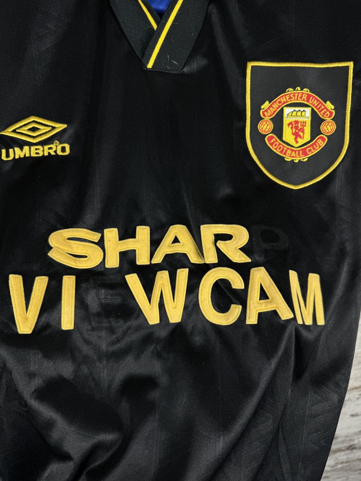 Vintage Mens Vintage Nike Manchester United FC T-shirt soccer jersey Size US L / EU 52-54 / 3 - 10 Thumbnail