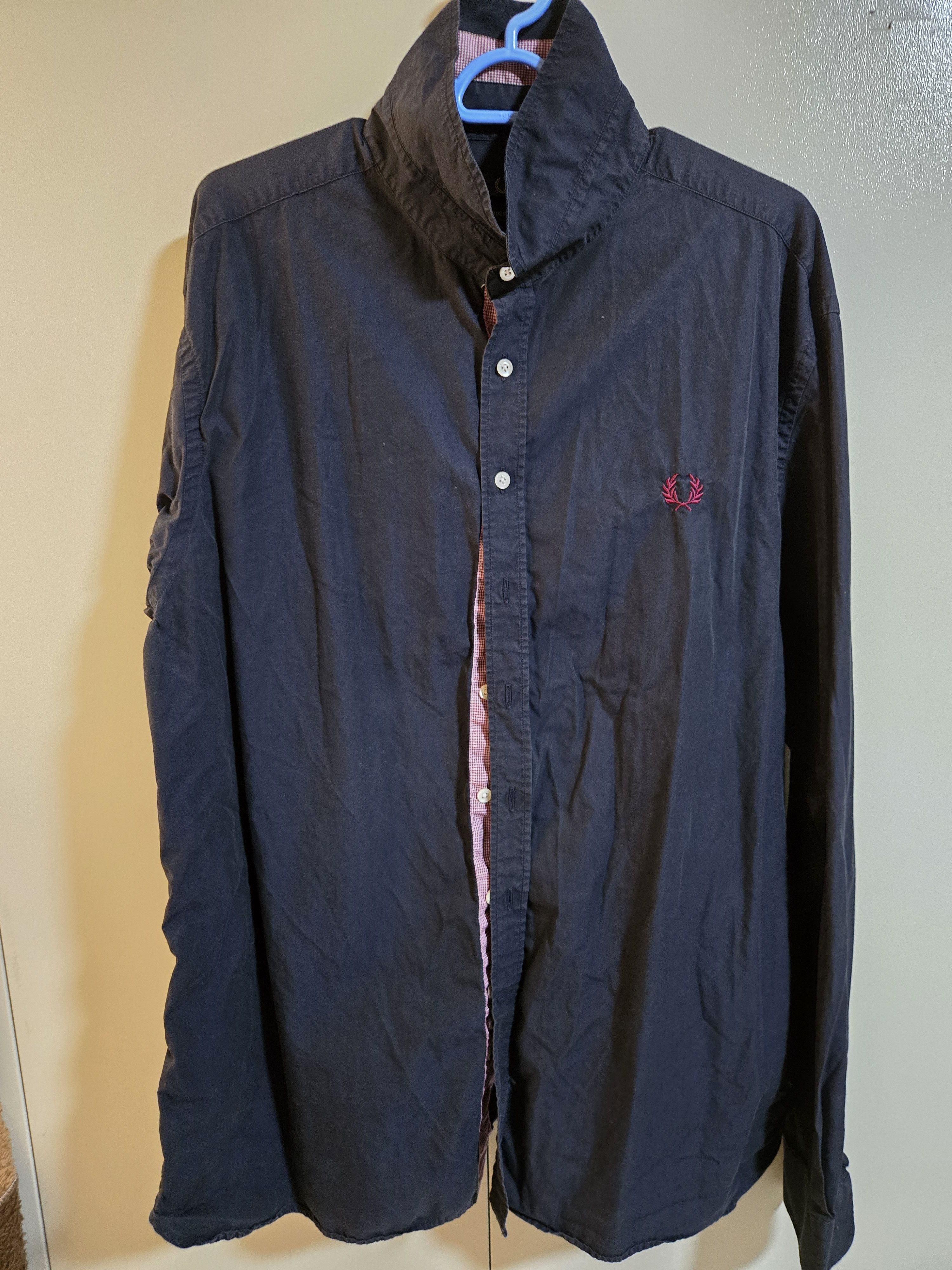 Fred Perry Fred Perry Long Sleeve Shirt Size US L / EU 52-54 / 3 - 1 Thumbnail