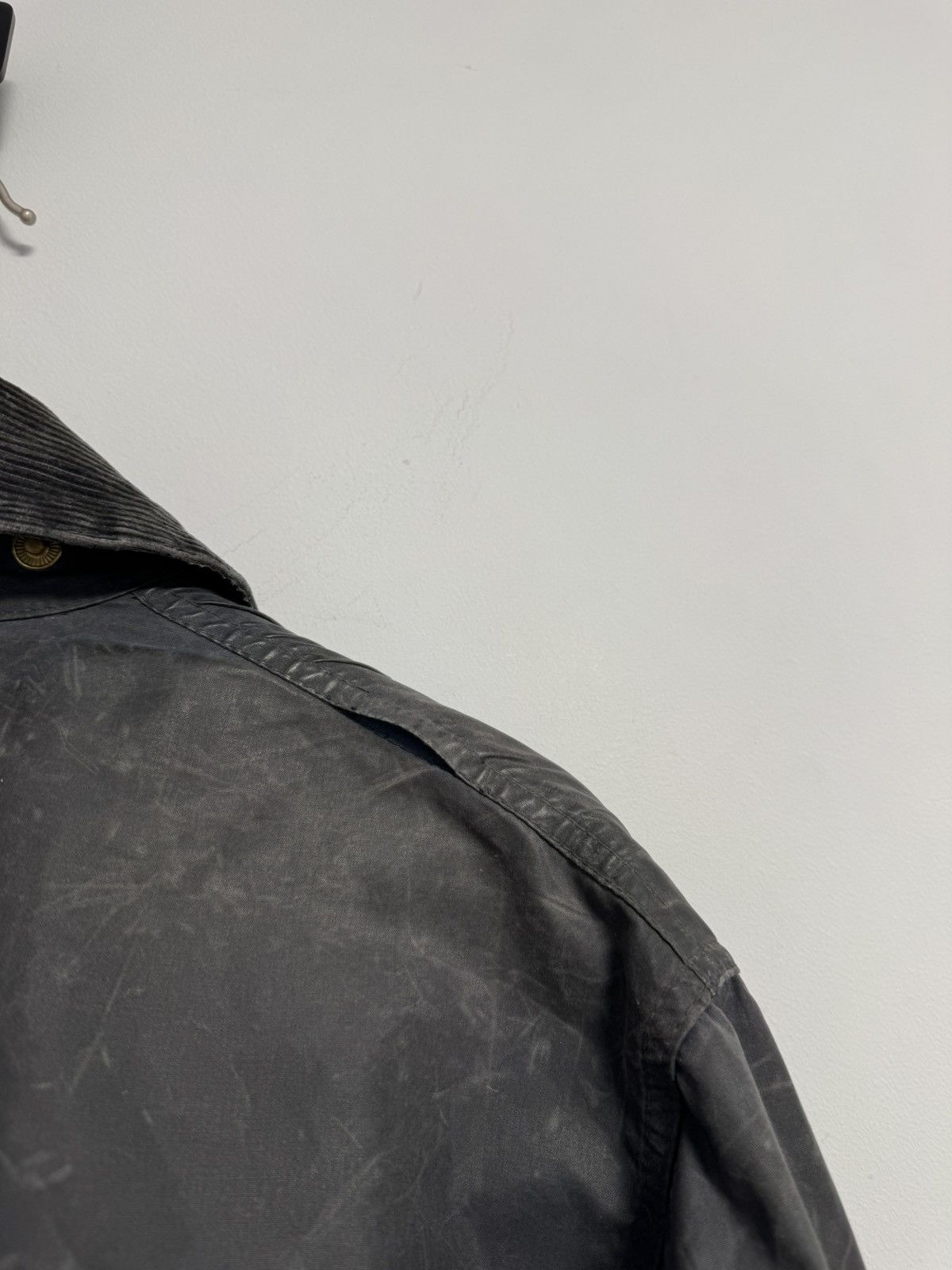 Barbour Barbour Border Wax Jacket Mens C40 102cm Navy Blue Vintage Size US XL / EU 56 / 4 - 25 Thumbnail