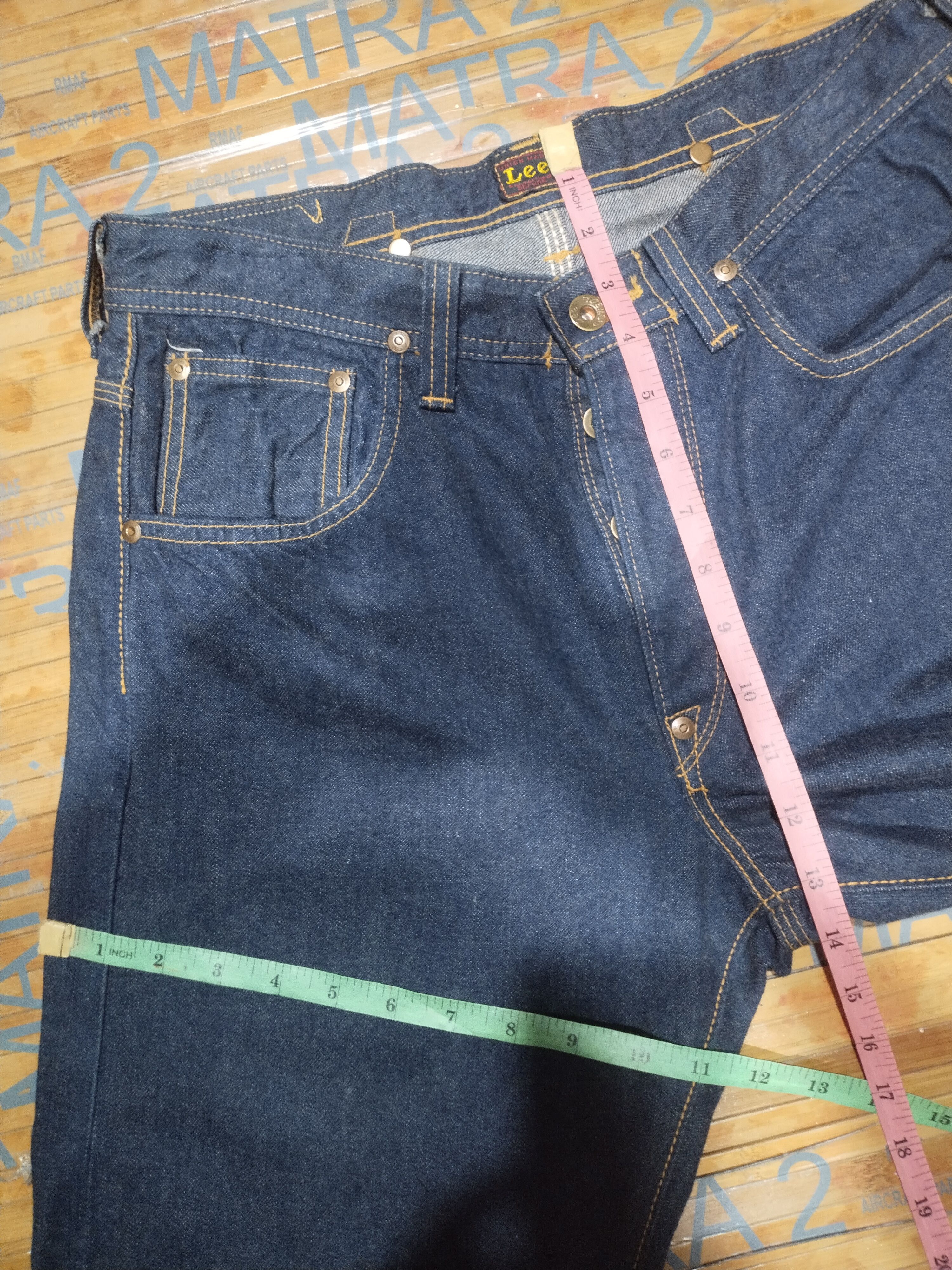 Fox Racing × Lee Lee Sanforized Shrunk Sz 30"/31" Size US 31 - 4 Thumbnail