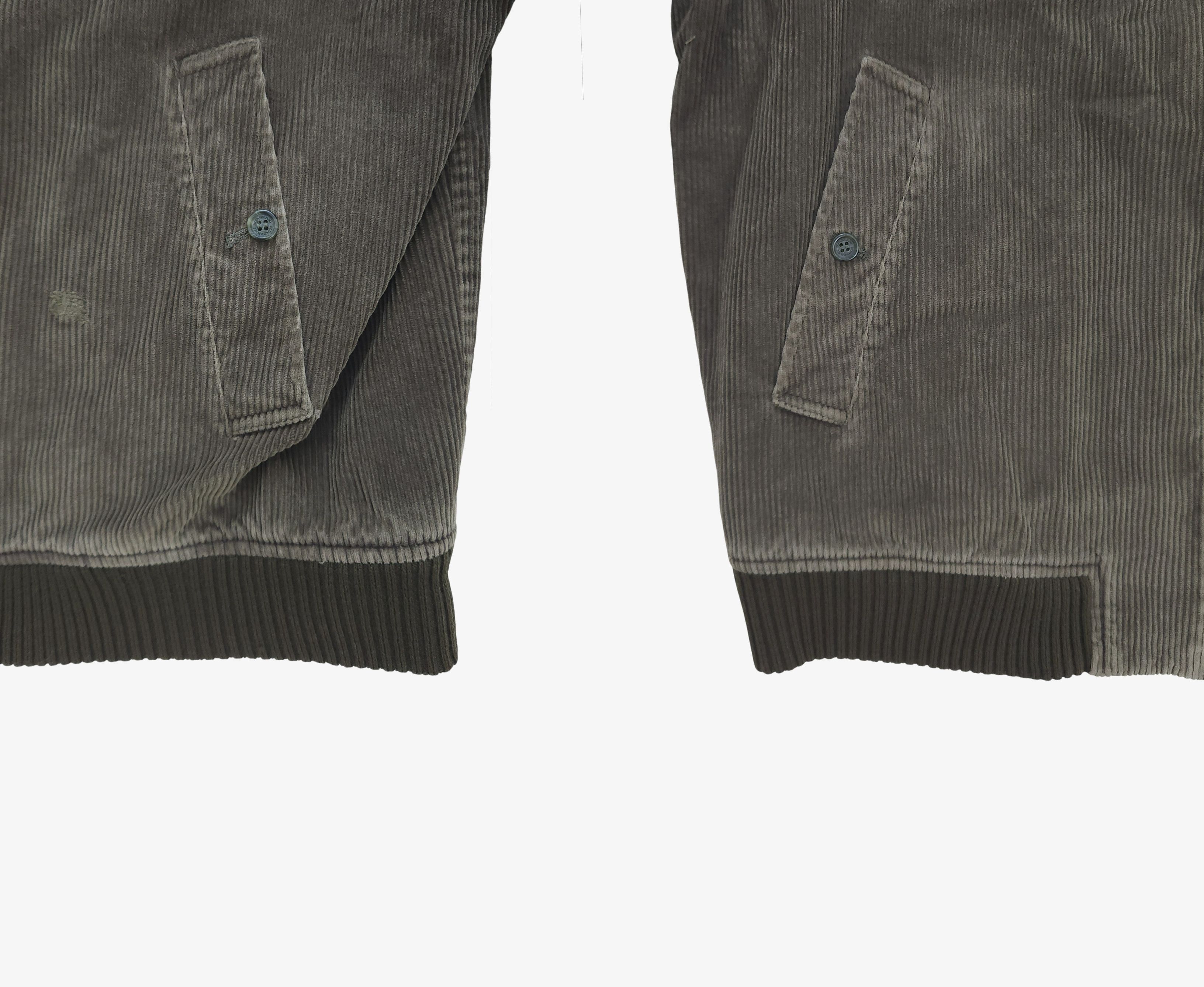 Burberry Burberry London Green Nova Check Corduroy Bomber Jacket XL Size US XL / EU 56 / 4 - 9 Thumbnail