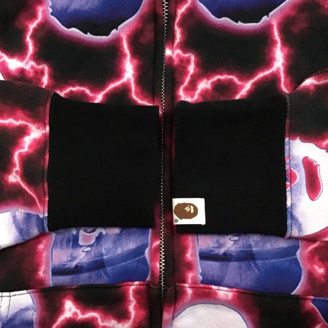 Bape BAPE LIGHTNING full zip hoodie a bathing ape Size US S / EU 44-46 / 1 - 4 Thumbnail