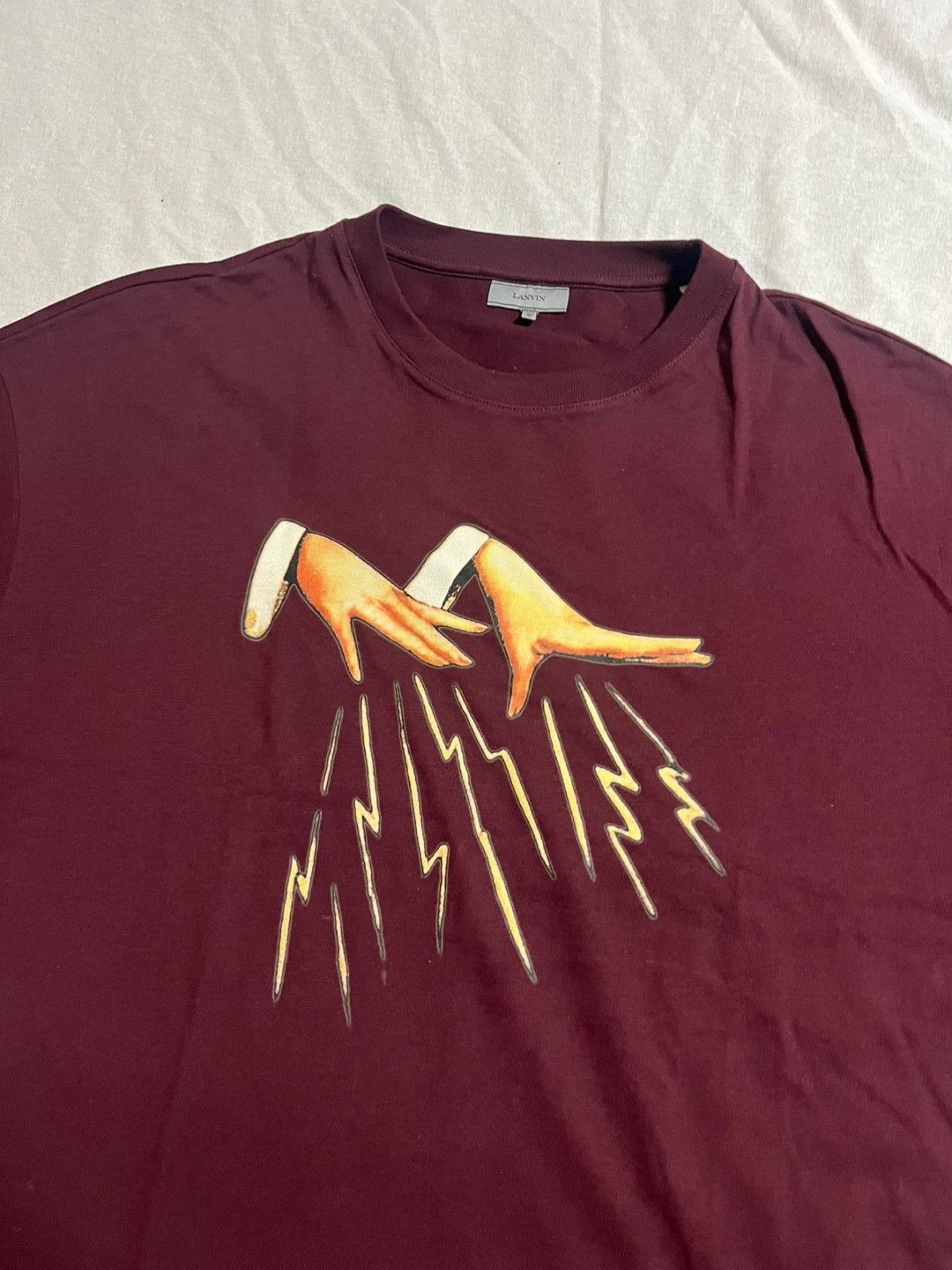 Lanvin 'MAGIC HANDS' short sleeve t shirt Size US M / EU 48-50 / 2 - 2 Thumbnail