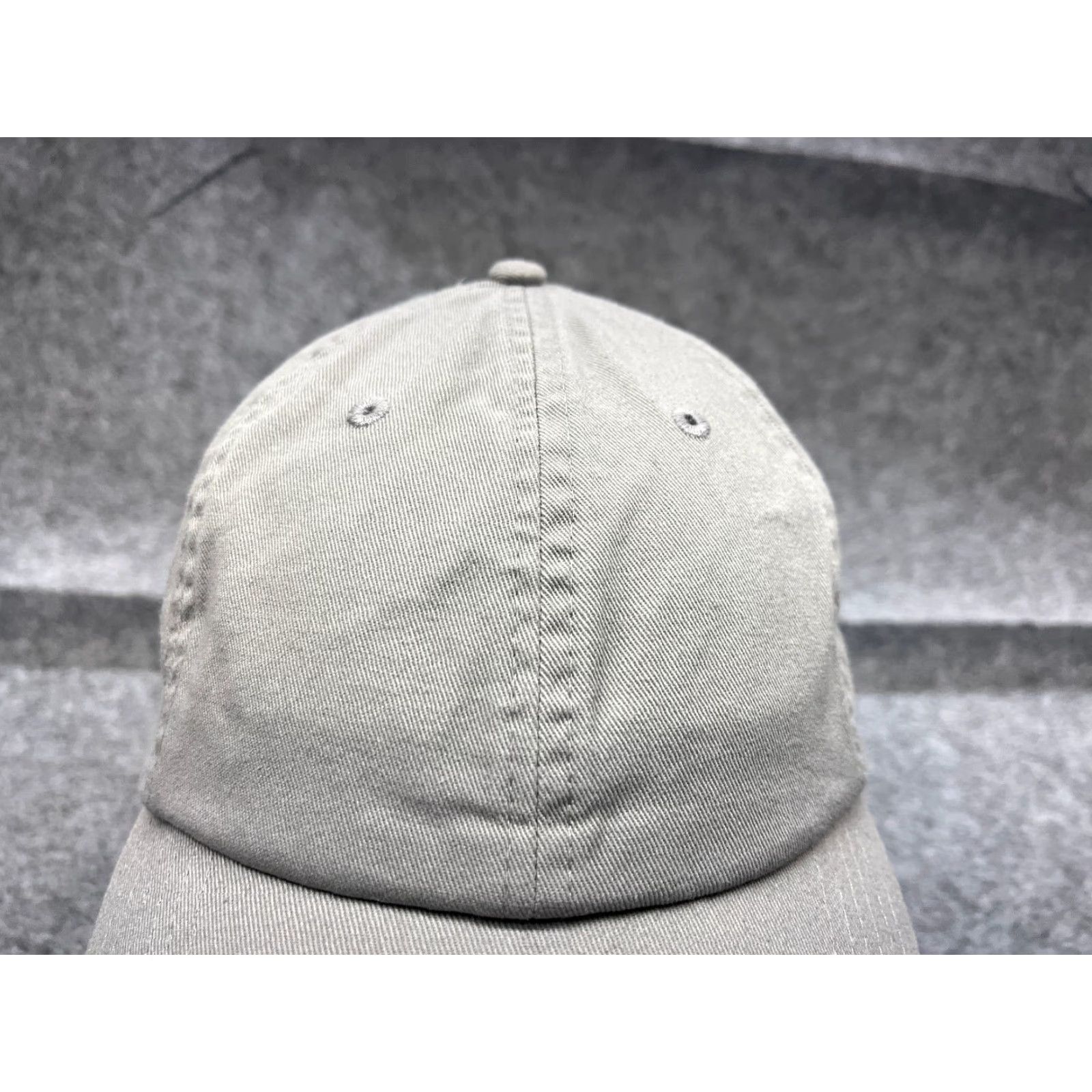 Champion Champion Hat Cap Adjustable One Size Gray 100% Cotton Golf Outdoors Baseball Cap Mens Cotton Twill Logo 90s Theme Size ONE SIZE - 2 Thumbnail