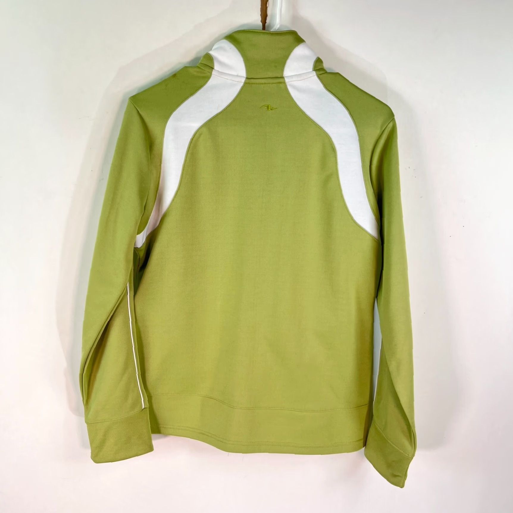 Athletic Works Athletic Works Track Jacket Womens M Green White Full Zip Pockets knit Regular Size M Jacket Size M / US 6-8 / IT 42-44 - 4 Thumbnail