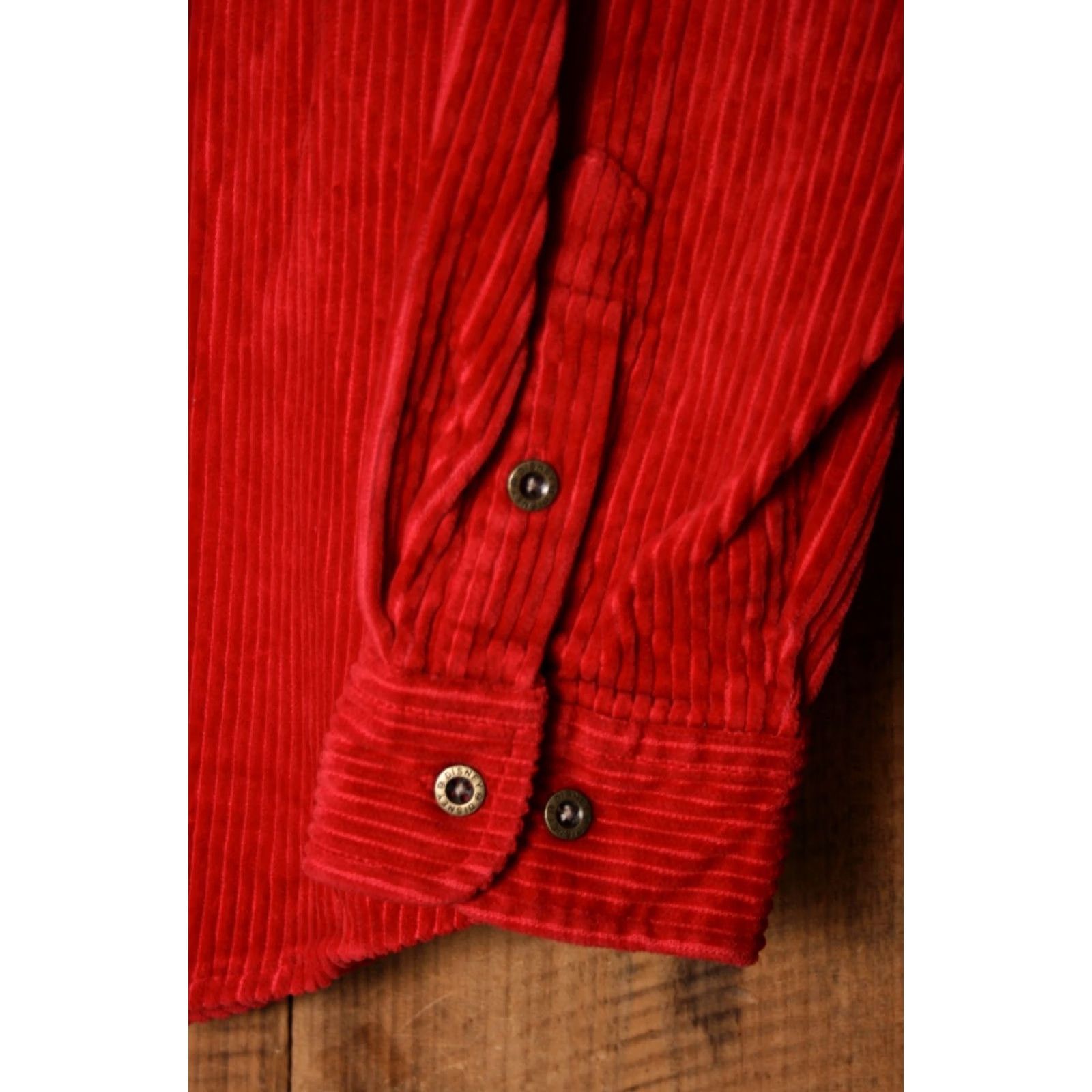 Disney VINTAGE Disney Red Corduroy Mickey & Friends Embroidered Popover Shirt S Mens Jacket? Size US S / EU 44-46 / 1 - 4 Thumbnail