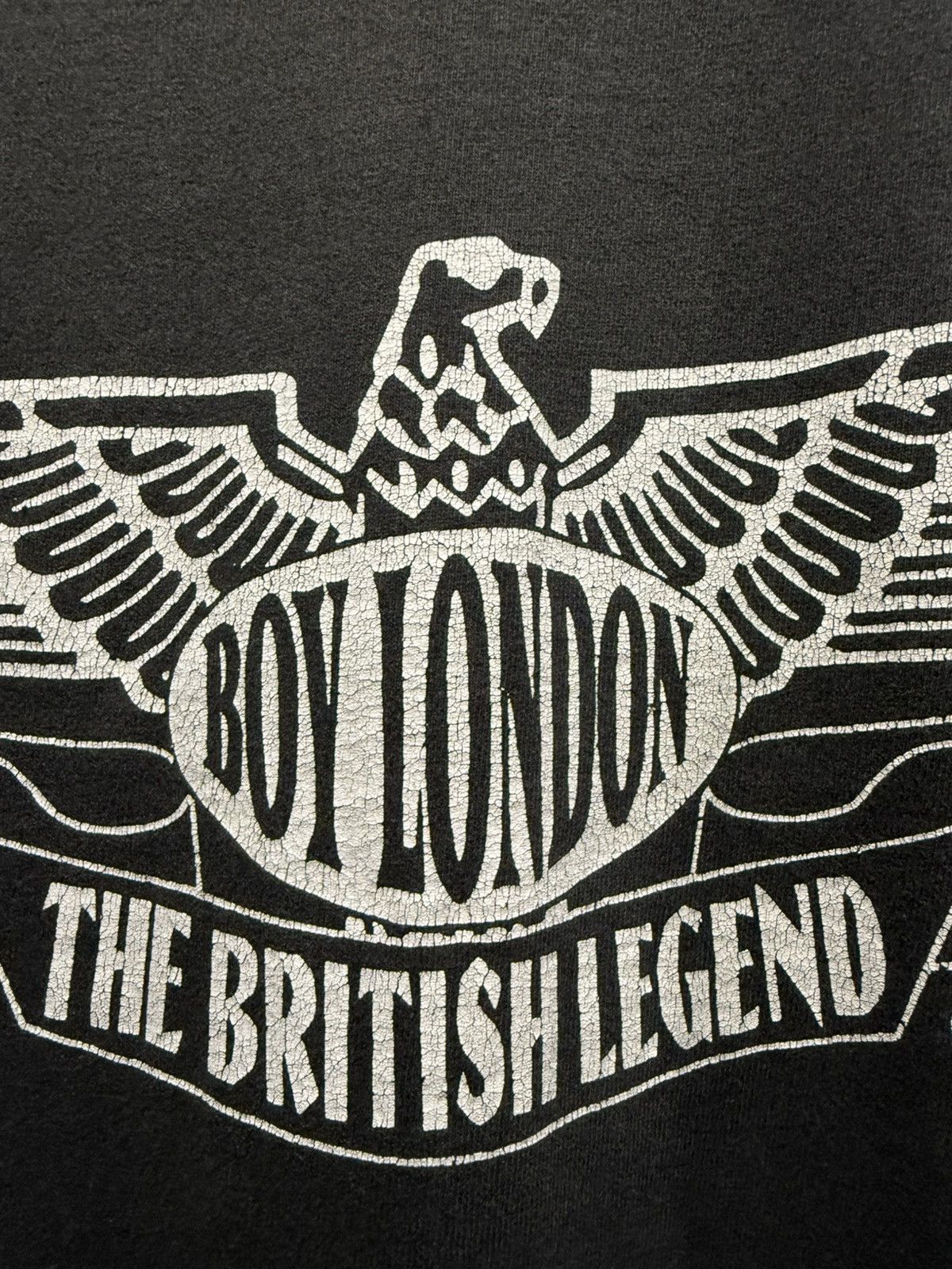 Boy London × Seditionaries × Vintage Vintage 90s Boy London The British Lagend Sun Faded Tee Size US M / EU 48-50 / 2 - 3 Thumbnail