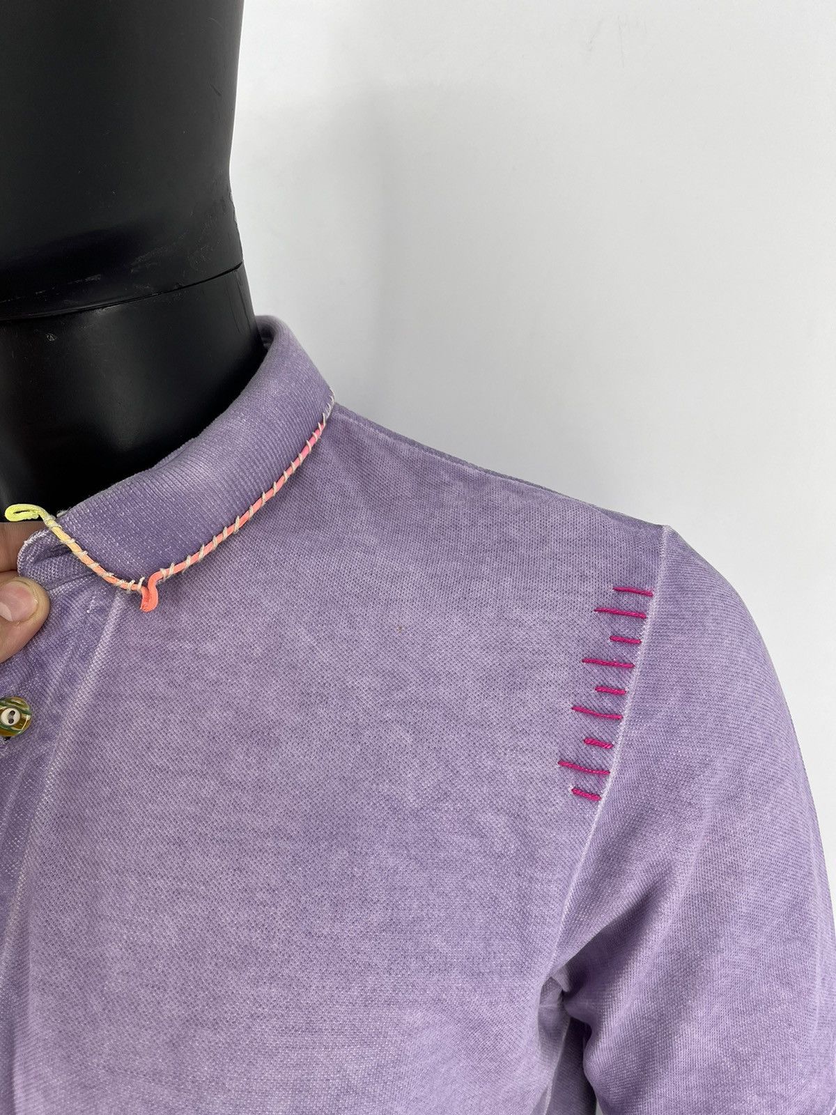 Vintage POLO BOB Teinture vegetale ,rebrode main, made in Italie Size US XL / EU 56 / 4 - 6 Thumbnail