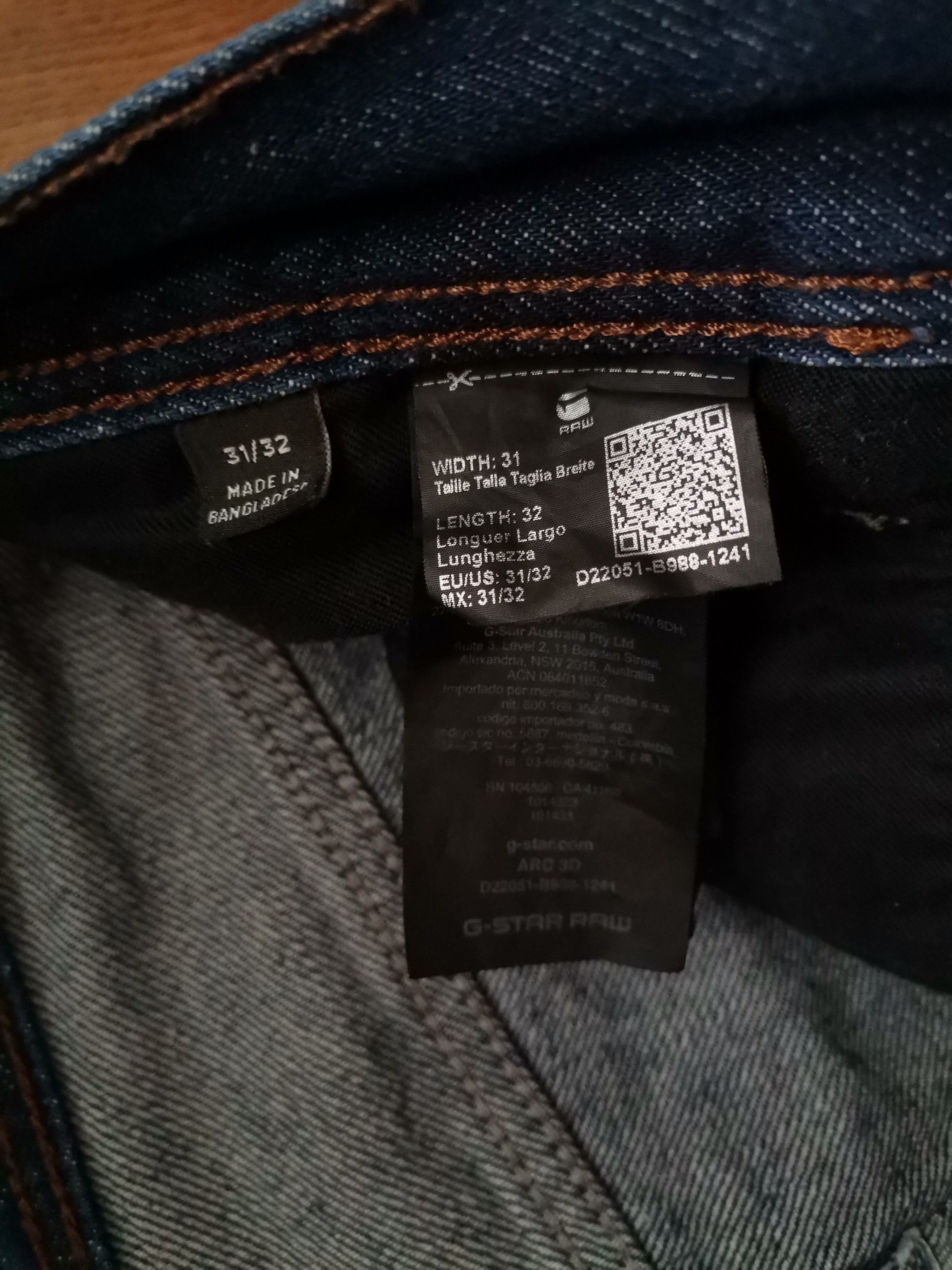 G-Star G-Star Raw Jeans Size US 31 - 4 Thumbnail