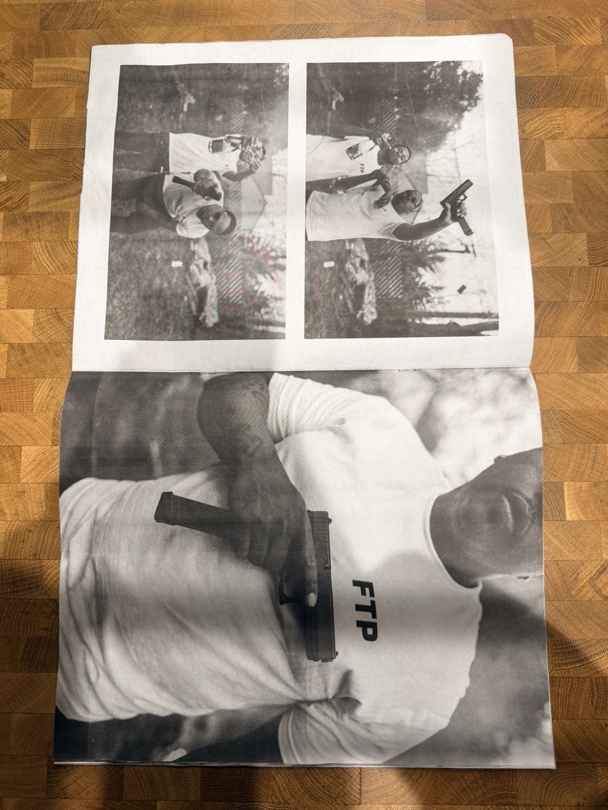 Fuck The Population SIGNED FTP x HUF Magazine Zine 2016 Size ONE SIZE - 11 Thumbnail